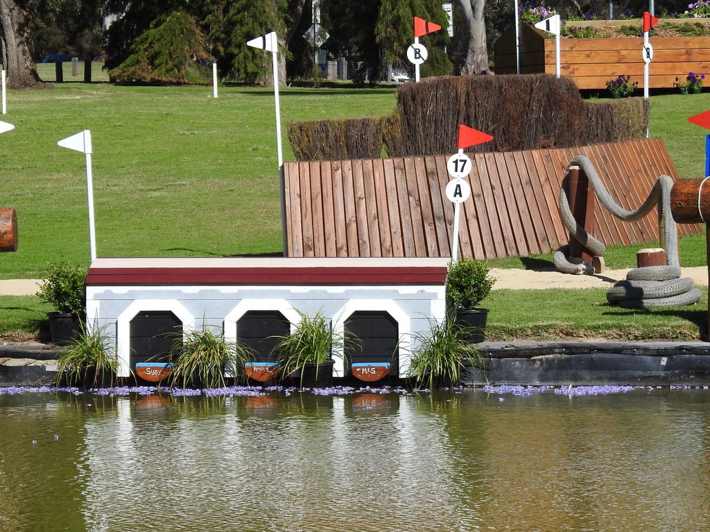 CrossCountryapp's tweet photo. There's a brand new water jump at Adelaide 4* Walk the course with designer Mike Etherington Smith. https://t.co/JGRlB4gP24 @aus3de @EquestrianAus #virtualcoursewalk https://t.co/GVtIFkDZ6C