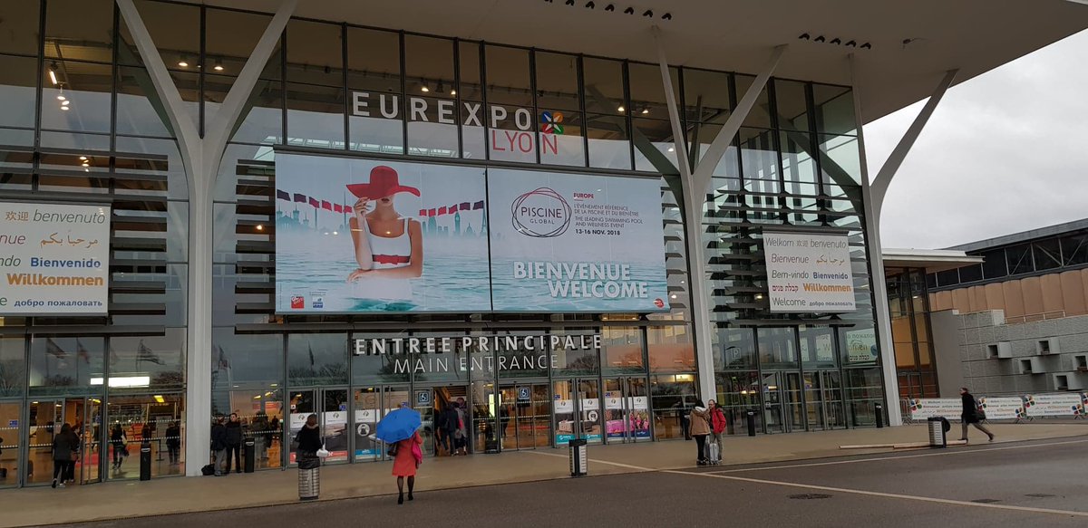 Aqualux_Pools's tweet photo. Here in #Lyon for the #poolexpo checking out the latest European trends!! 🇫🇷💦🌊 https://t.co/hkb4BaOqGi
