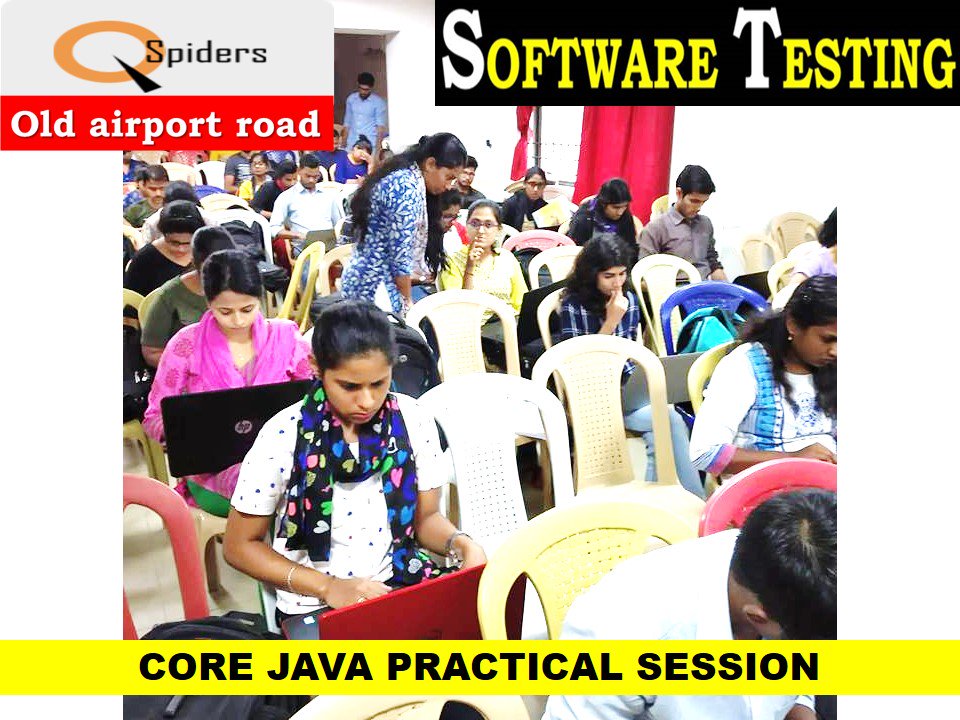 OarQspiders's tweet image. #QSPIDERS_OLD_AIRPORT_ROAD
#CORE_JAVA
#PRACTICAL_SESSION