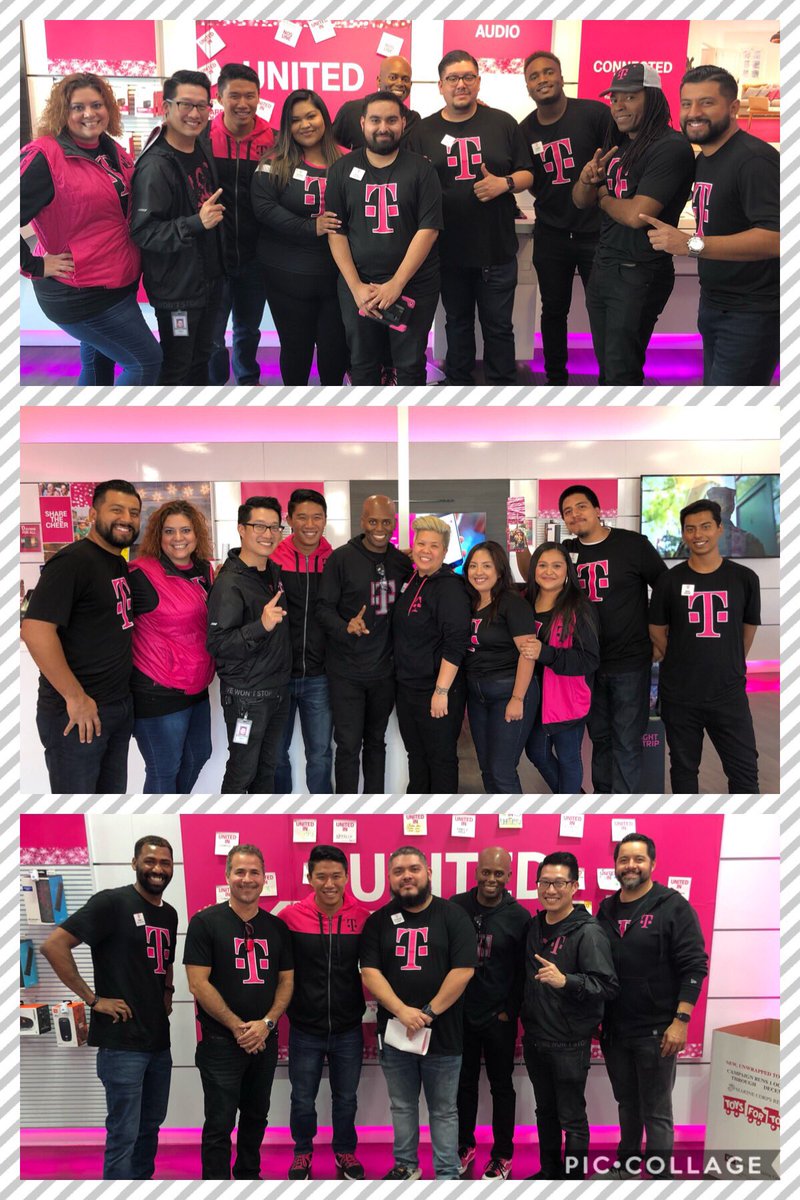 iamPaulCLee's tweet photo. Great day of visits in LA with @BryanThompsonSW @JeffYeTMW T-Mobile and TM Wireless ready to tear it up in Q4! #TeamworkMakesTheDreamWork #LATPR #Partnership #OneTeam @rwashley1 @SamSindha https://t.co/quyREQznGm