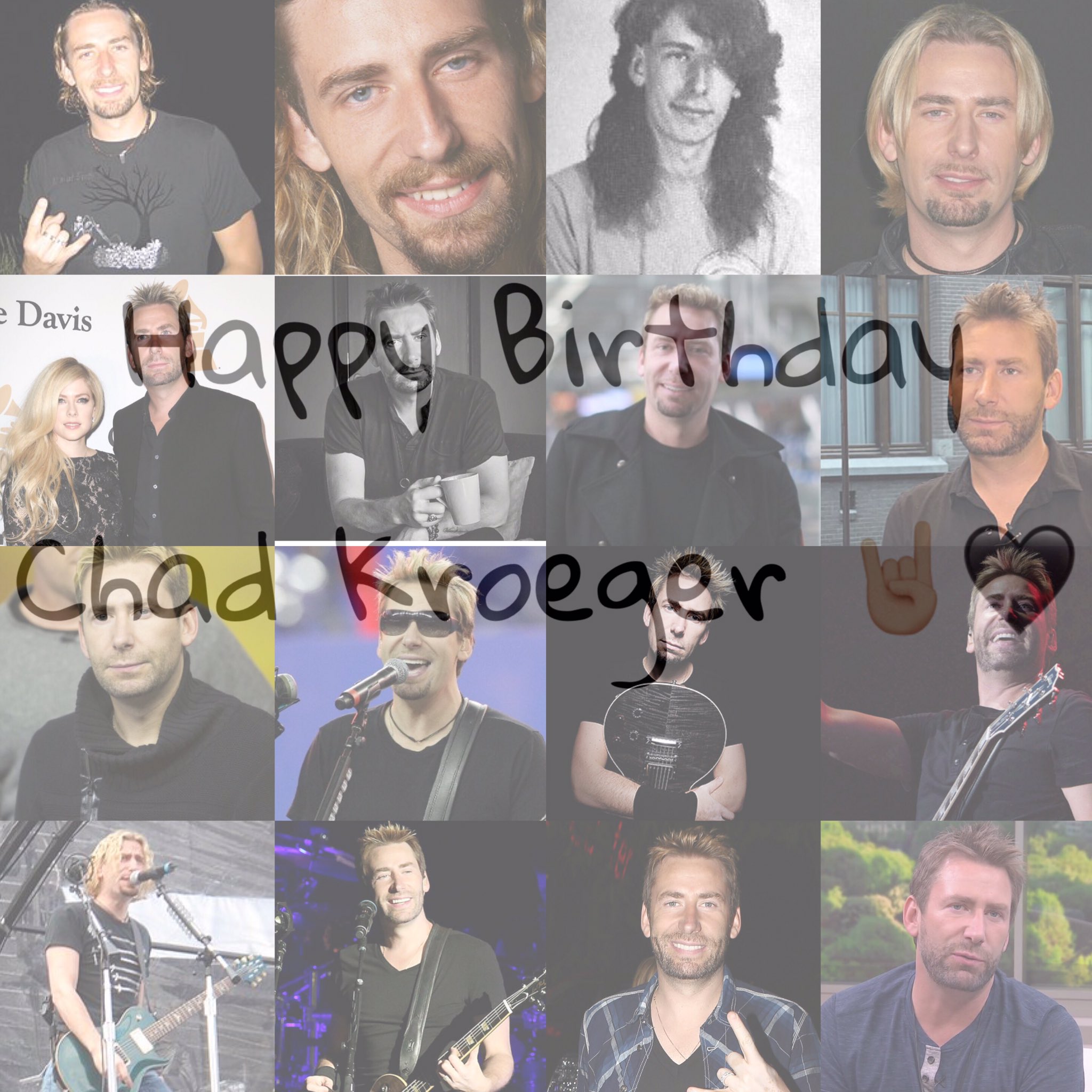  happy Birthday to the one and only Mr. Chad kroeger    