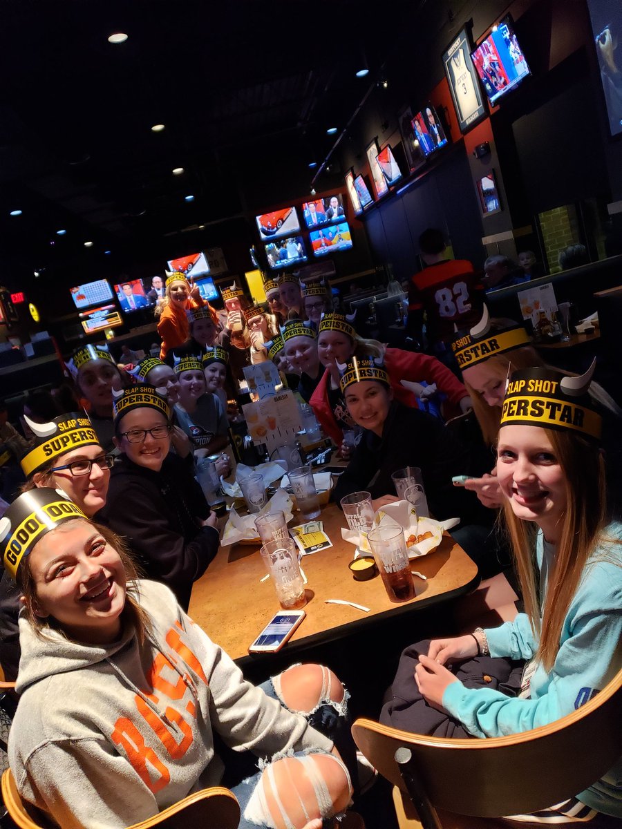 A big THANK YOU to everyone who supported us tonight at #bdubs. We really appreciate it. #ourfansarethebest #tigerpride