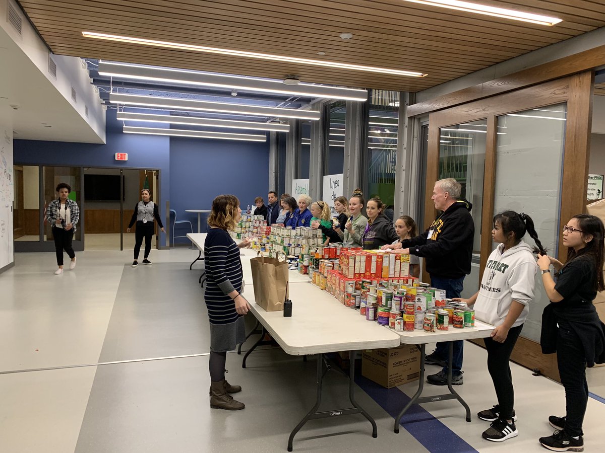 Busy day at Stewart today. Thank you to the <a href="/TacomaRotary/">Tacoma Sunrise Rotary Club</a> for recognizing our Students of the Quarter. Also, a Huge thanks for everyone that supported Stewart Gives Back Night Tonight. Our support from the community runs deep. <a href="/KimMessersmith/">Kim Messersmith</a> <a href="/stewartpanthers/">Stewart MS Panthers</a>