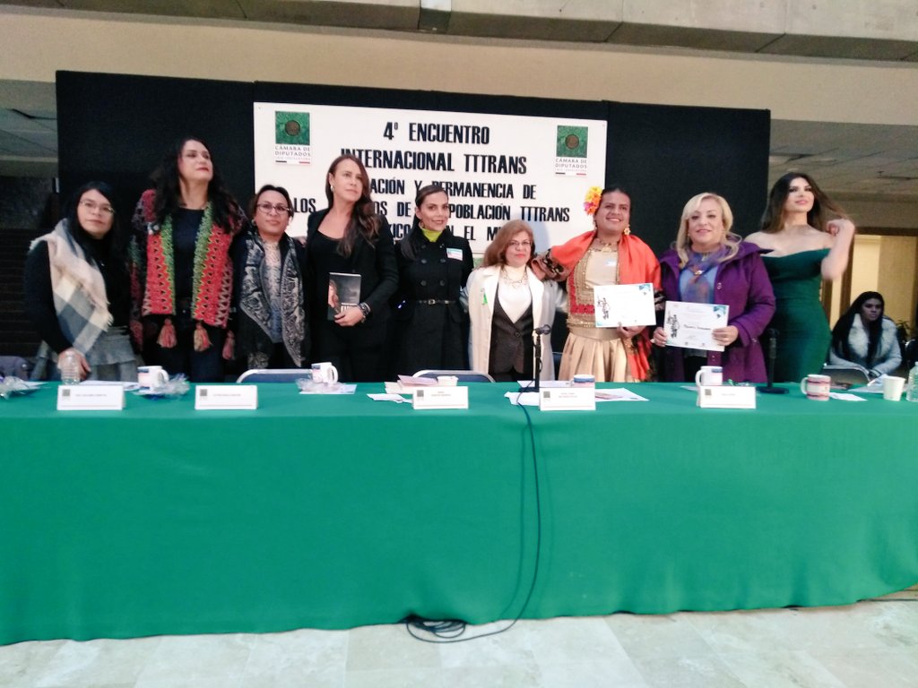 4to encuentro internacional TTTrans.
Permanencia y ampliación de derechos de la población TTTrans en México y  el mundo.
#GenteConEfecto