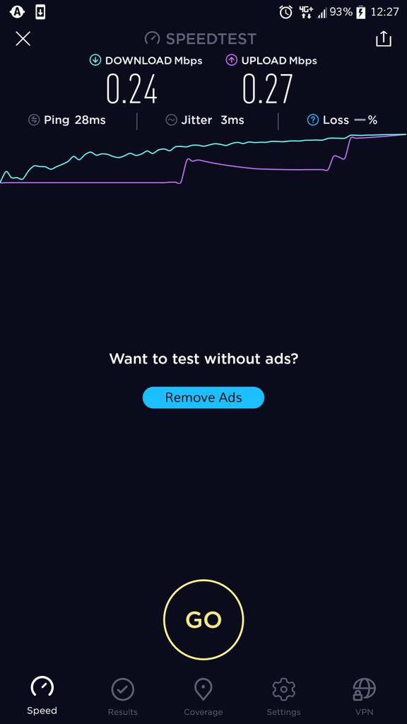 plassio's tweet photo. Dear mimin @IndosatCare , boleh di informasikan sudah 2 hari ini koneksi data indosat saya sangat lambat sekali baik daerah jakarta maupun bekasi. Padahal koneksi yang didapat 4G+. Boleh dibantu untuk dinormalkan kembali? Berikut saya tampilkan hasil tes koneksi data saat ini. https://t.co/E8rqiTxUKZ