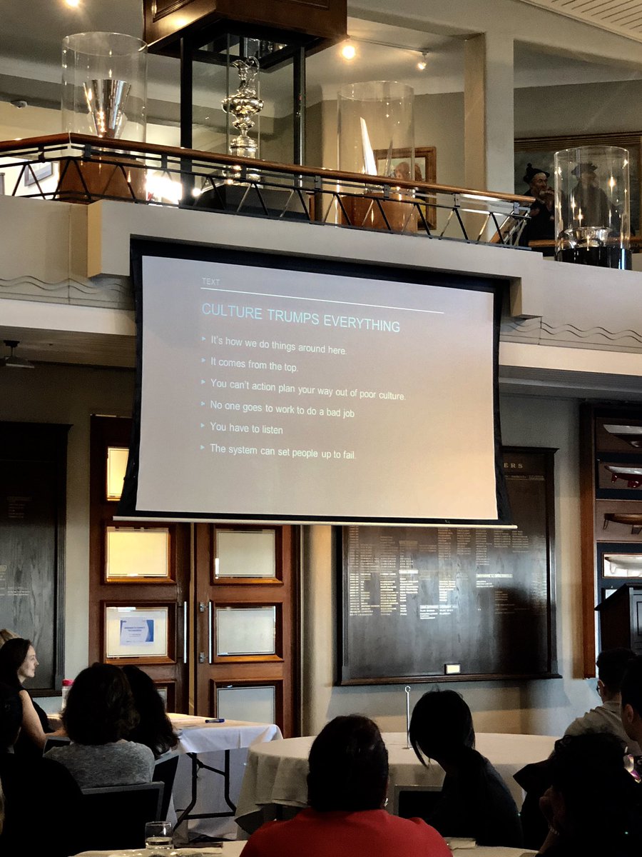 #Culture trumps everything -how is yours in your workplace? #SafetyinPracticeNZ