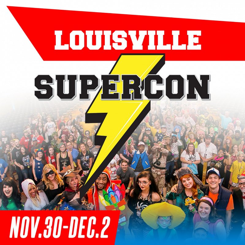 HerConLife's tweet photo. Up next. Bring it on #Kentucky! I'm counting down the days for #LouisvilleSupercon2018 #ConLife https://t.co/jXgvyNzGeX