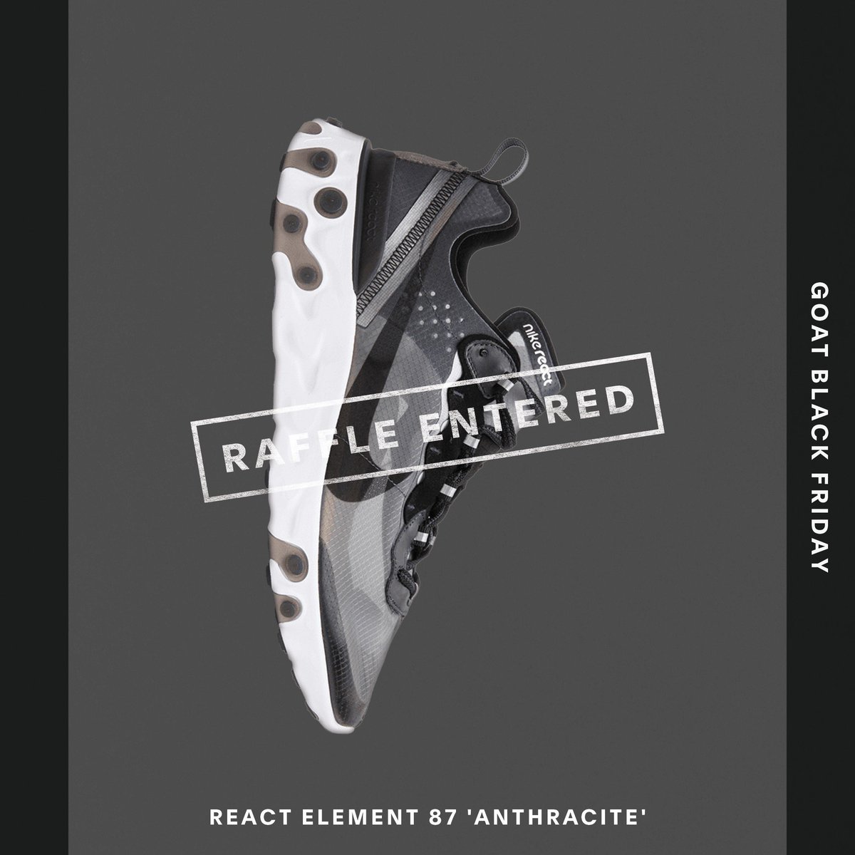 KarimBaylor's tweet photo. Enter the #GOATBlackFriday Raffle for your chance to win the most coveted sneakers and other prizes. @goatapp https://t.co/tNkqmKbQrU https://t.co/F0doswPFbJ