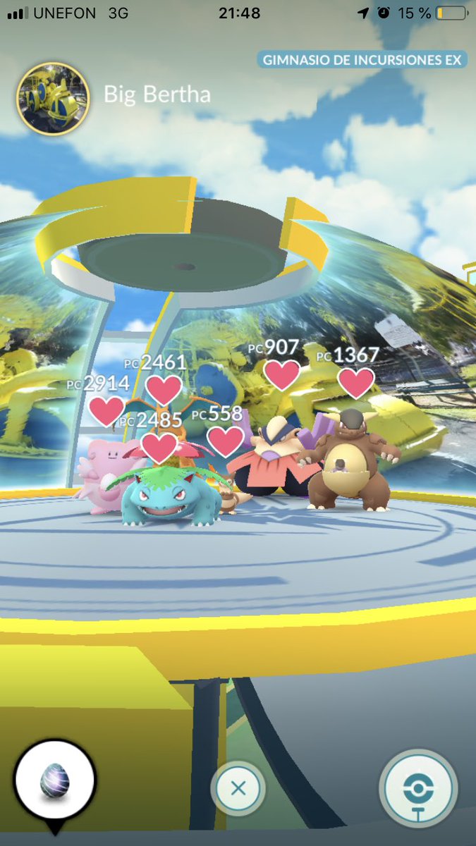 ByALEXXX_'s tweet image. Perth, 🇦🇺 
•Ex Raid Gym•  ** Big Bertha **
 T5: Gelatina
TEAM: Instinct⚡️
WEATHER: **BOOSTED🌪**
*HATCH IN 17 MIN
#KingRAIDS
*Enter at gym timer:✨**45:00,37:00**✨

```
-31.975775,115.797840
```
@ced3184  @KExpass @exraidpass @PGRaidLeader @raid_ex