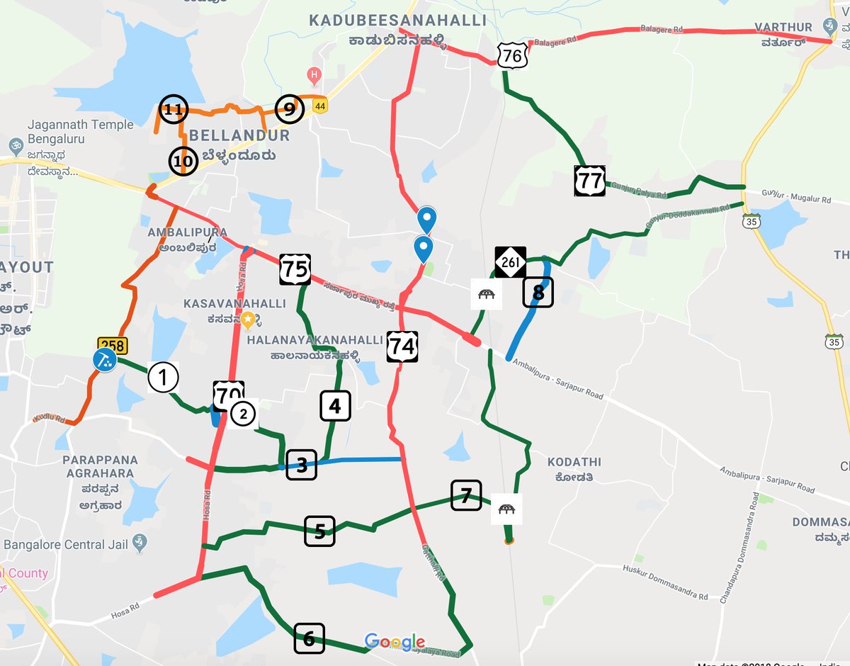 kdevforum's tweet photo. Hon.@BBMP_MAYOR As assured,pls #RESTOREROADS first.
Request you,Hon.@DrParameshwara funds of #300Cr plus Landacq funds for #Bellandur #Mahadevapura #ITCorridor #Road #Mobility.40cr-CarmelaramROB.Pls incld Junction upgrde of Kaikondrahalli,Doddakanneli
#SaveBellandur @bjparvind https://t.co/IyErv2K443