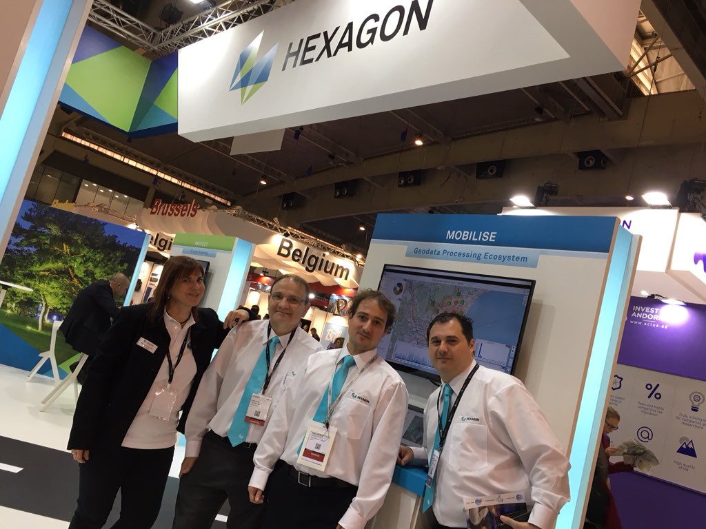 BegoVerdejo's tweet photo. High presence of @HexGeospatial @LUCIADconnect and @HexagonSI at @SmartCityexpo https://t.co/kA1Q3NjgvV