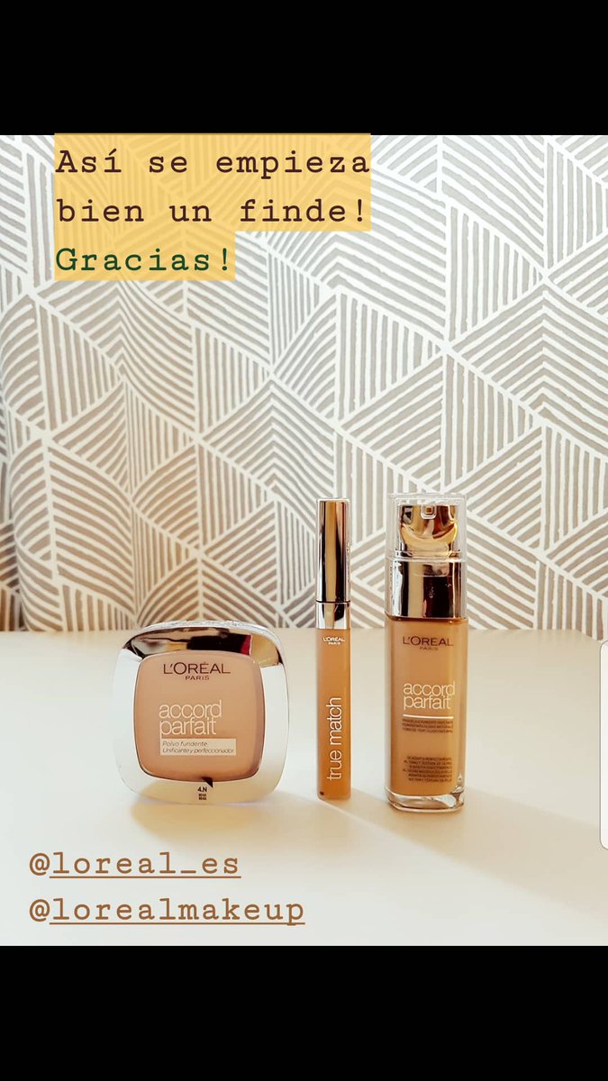 LadyDi_PM's tweet photo. Probar la nueva línea Accord Parfait de L'oréal, ha sido una pasada! 💕#accordparfait #tuhistoriatumaquillaje #todoslovalemos https://t.co/uBwqo5E74c