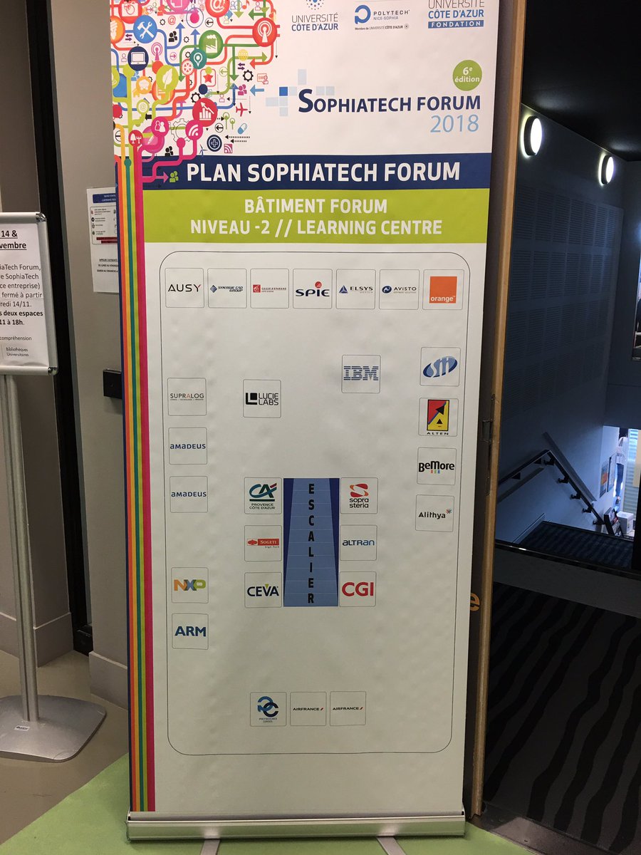 lmenache06's tweet image. @LaureenGinier @NicolasSarroche @SebastienGregoire au Forum #SophiaTech !!!! Ça bouge ça bouge chez @IBM_France !