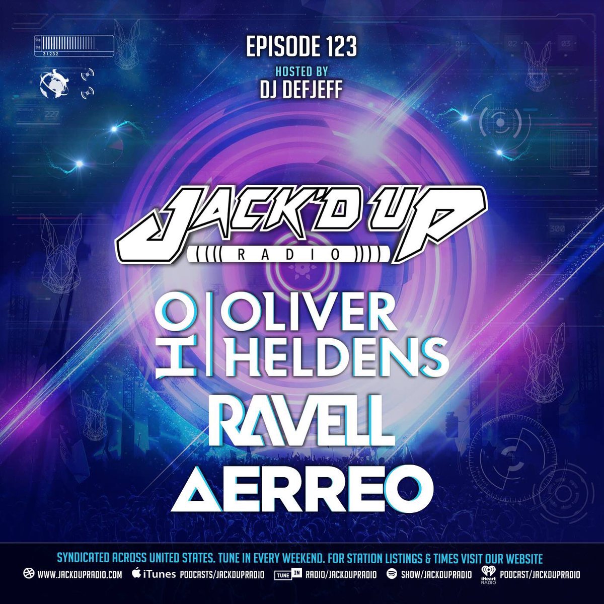 Coming up this weekend on our show, guests <a href="/ravell/">RAVELL</a> <a href="/Aerreo/">Aerreo</a> and <a href="/OliverHeldens/">Oliver Heldens 🕺🏻🙌✨/💹🧲</a> plus new music! #fmradio #edmradio #jackdupradio #syndicateradio Fri &amp; Sat 6pm pst