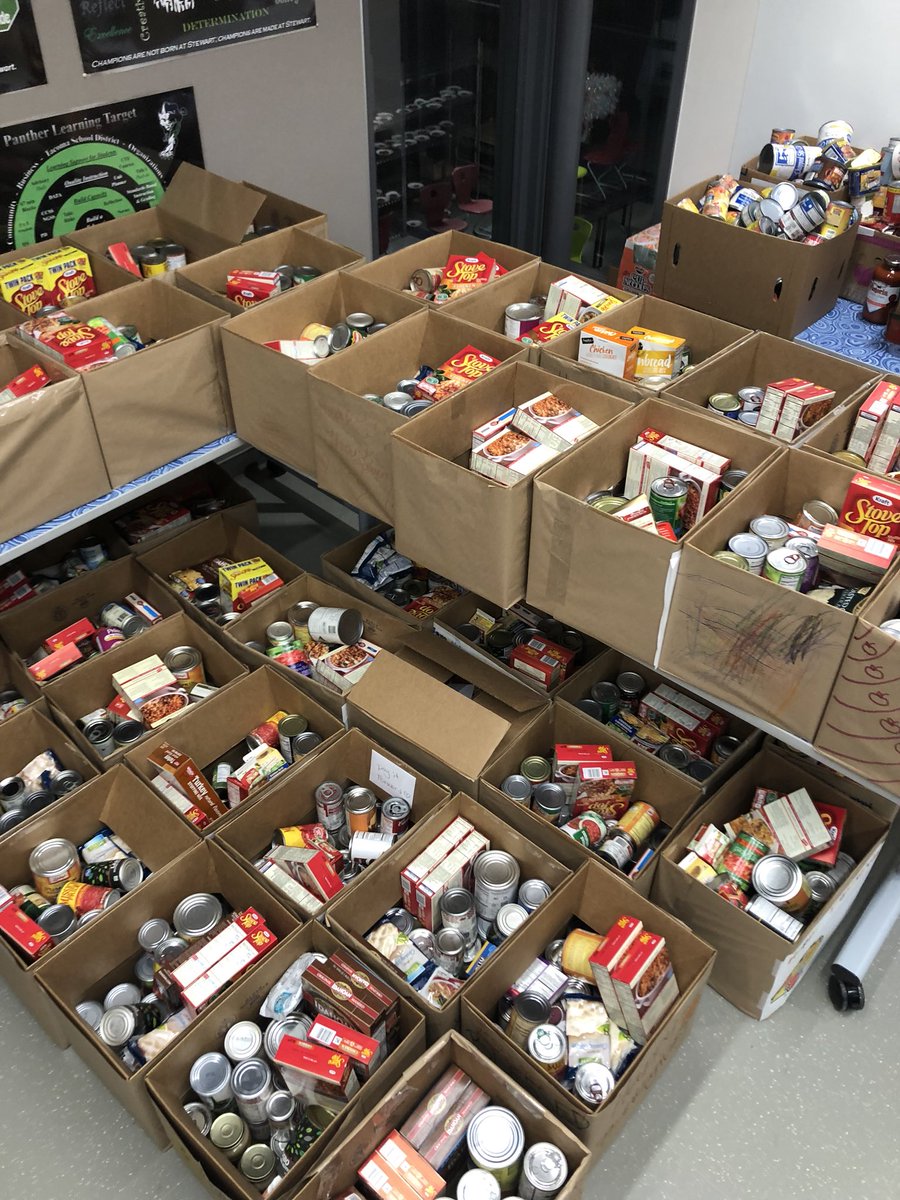 Stewart Gives Back Night ! Stewart families helping provide for the community <a href="/stewartpanthers/">Stewart MS Panthers</a> <a href="/tacomaschools/">Tacoma Schools</a>