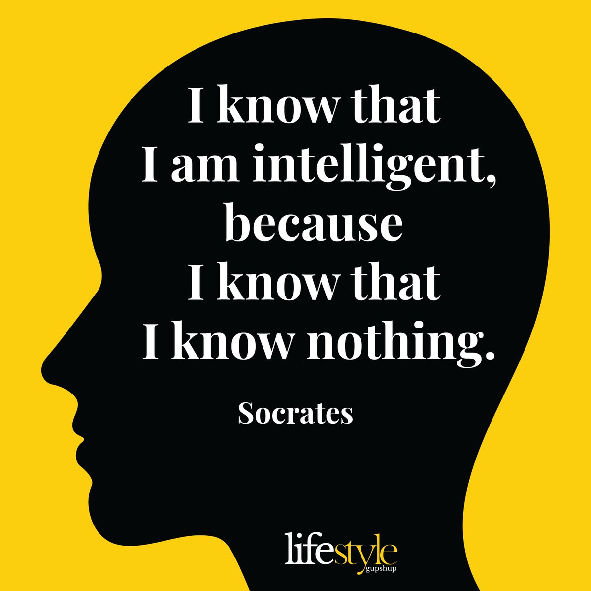 Lifestylegupshp's tweet photo. Today is #worldphilosophyday 
Think often.
Think critically.
Think independently.
#lifestylegupshup https://t.co/bb5yoL7Icl