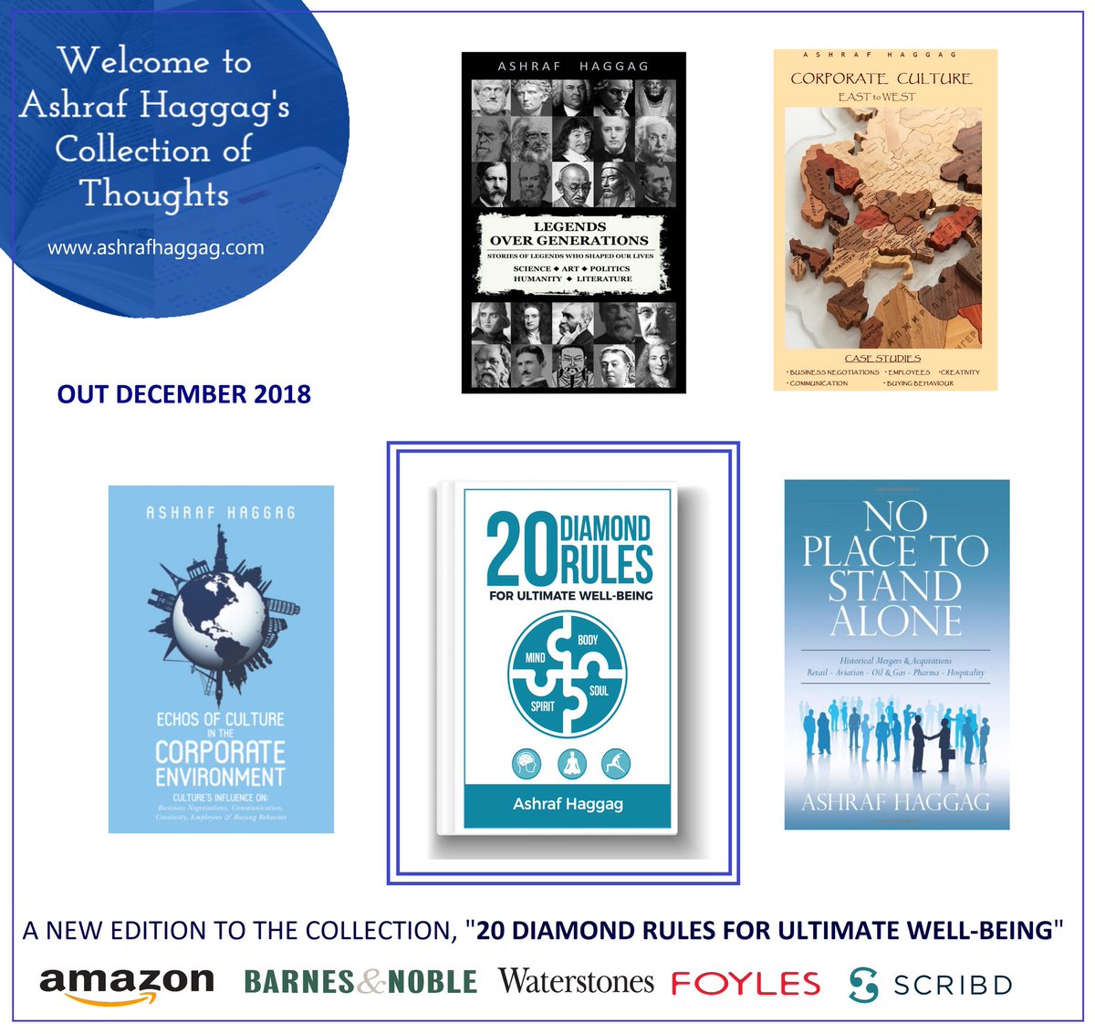 Ashraffhaggag's tweet photo. Collection of thoughts
https://t.co/4H6r0efcFB
#booksfortrade #bookblogger #booklovers #nonfiction #Biographies #management #Reading #Bloggers #legends #ledaership https://t.co/sLYXmqZd7g