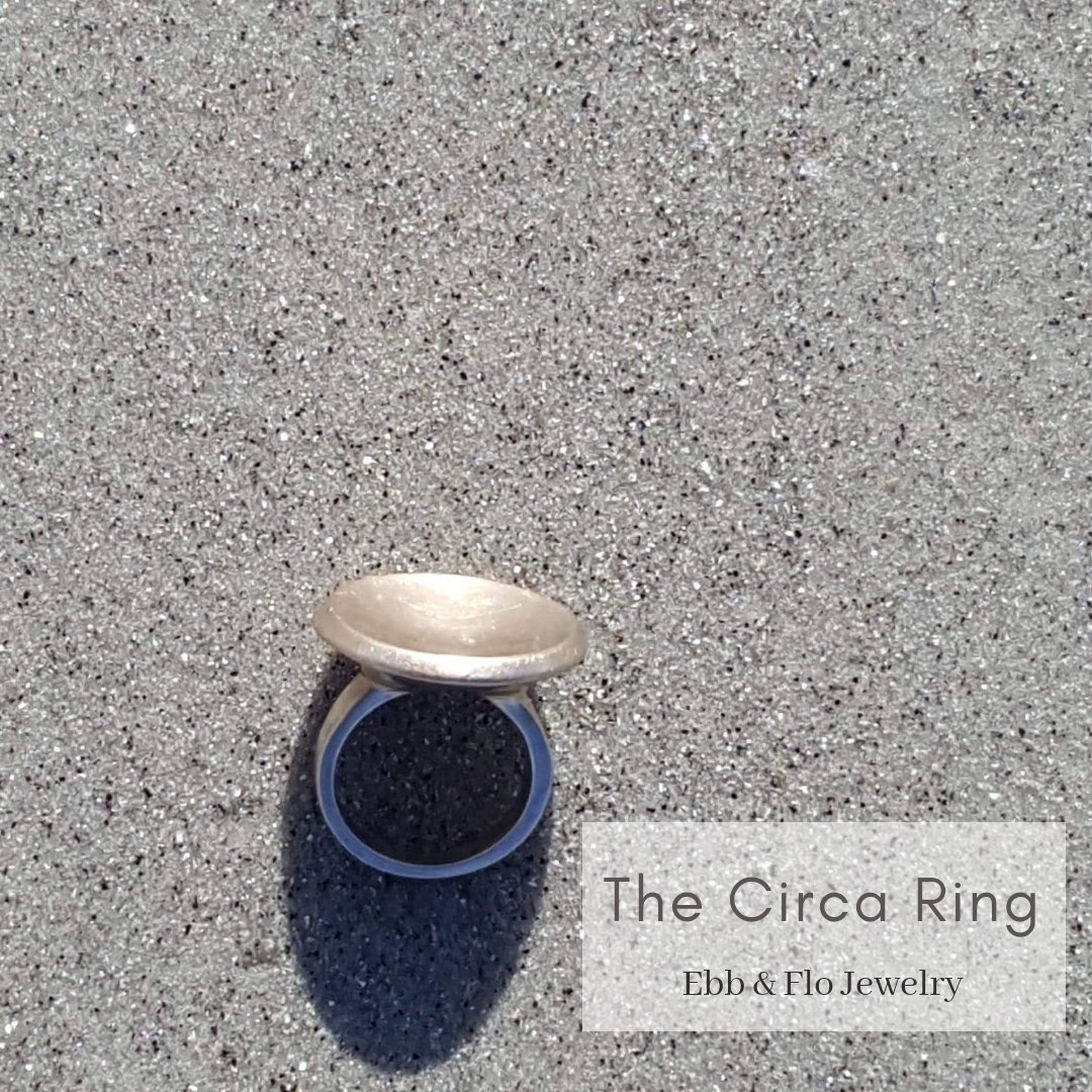 The Circa Ring is a powerhouse statement piece! Inspired by a ancient hellenistic glass ring, circa 2-3 century B.C. Try it on for size &amp; feel <a href="/cgynightmarket/">calgarynightmarket</a> #downtowncalgary #yyccraft #calgarynightmarket #calgary #yyc #yycevents #yyclocal #buylocalcalgary #shoplocalcalgary #yyc
