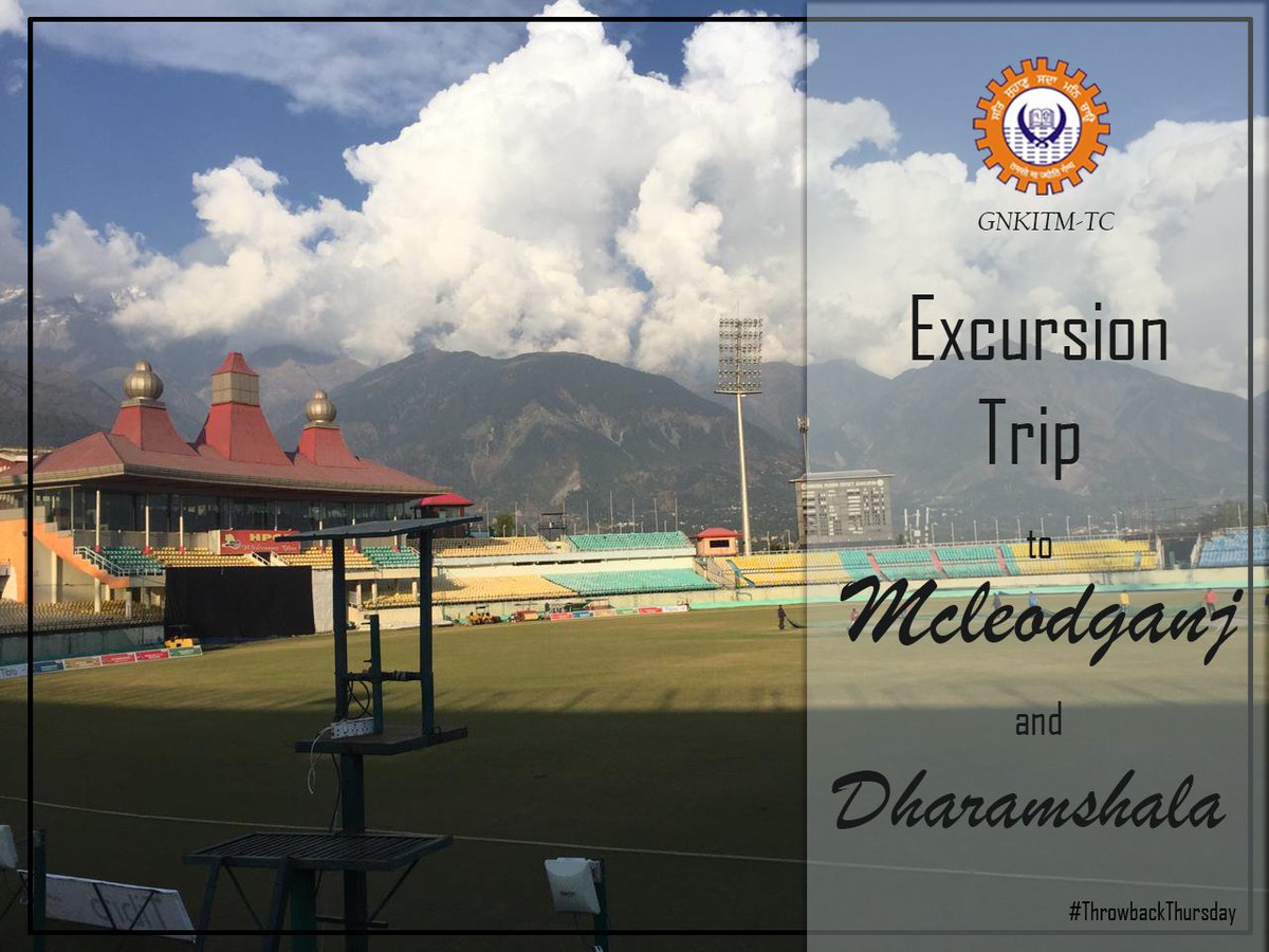 GNKITMIndia's tweet photo. #ThrowbackThursday 
@GNKITMIndia organized a Excursion trip to Mcleodganj and Dharamshala for students. It was a great respite for the students from the city's heat and hustle to the cool and breezy mountains of Dharamshala along with a much needed break from studies. https://t.co/ilWhqGQgo0