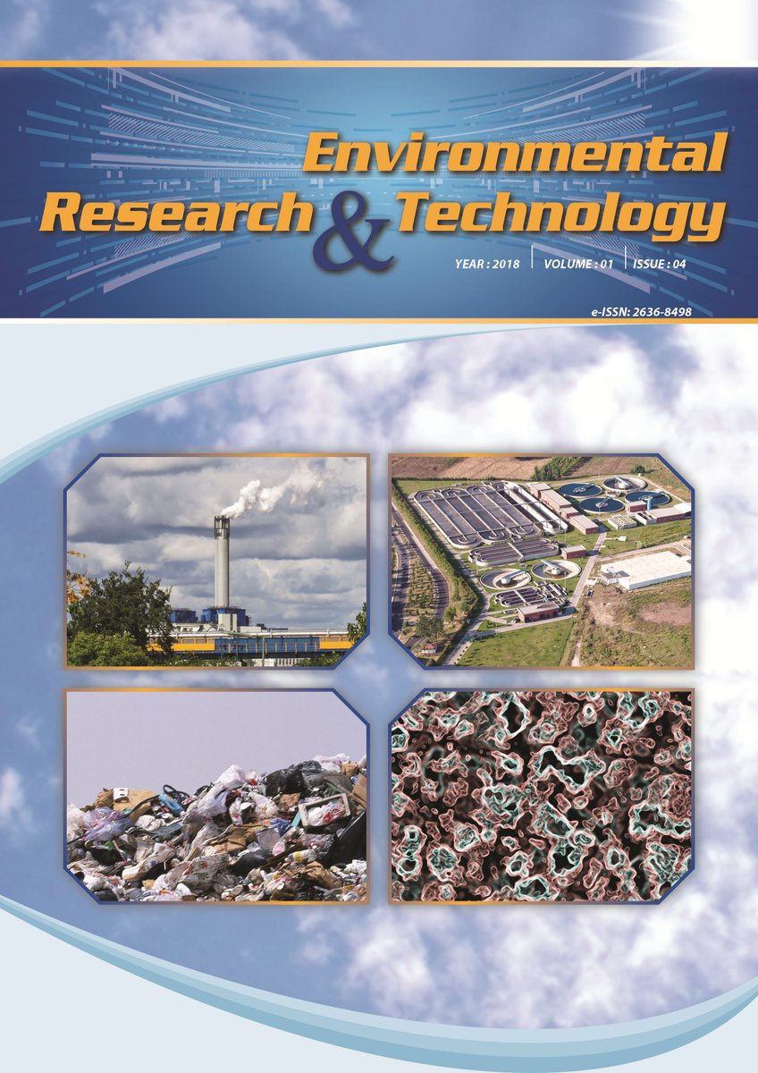 New Issue of Environmental Research &amp; Technology (Volume 1, Issue 4) is now available on the journal website. New submissions are welcome for the forthcoming issues.
dergipark.gov.tr/ert
