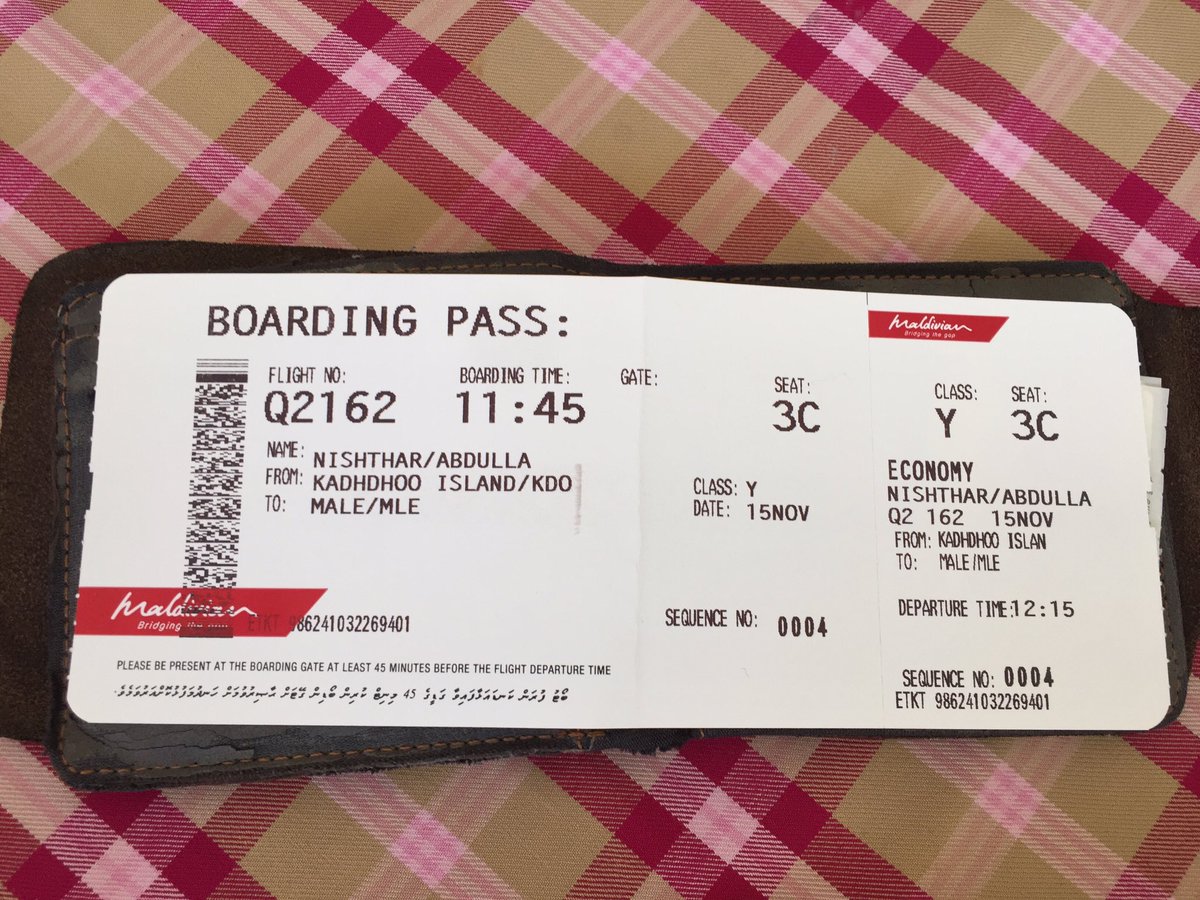 Only MVR 1550.00, KDO-MLE
We BEG for a seat, they SNATCH our money! Thank you so much <a href="/MaldivianAero/">MaldivianAero</a>