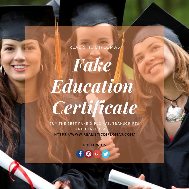 DiplomaReal's tweet photo. Do you search for a #FakeEducationCertificate? We offer various #degrees and #diplomas. You can order any kind of  #degree, #CollegeDiplomas,  #fakeGED, a #fakeCertificate and more! Source: https://t.co/loFGHi0evg https://t.co/cb7PKAR9ta