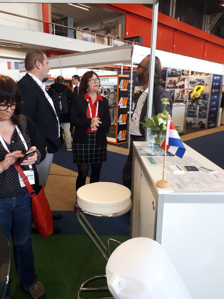 thegreenspace20's tweet photo. #NauticalHighTech &amp; Green co-exhibitors continue to introduce their #innovations and projects to the #METSTRADE visitors! 
#BEHO Solutions Nautiques, #NoFuel, @RanMarineTech, #MaritimUp
➡️https://t.co/mY2uVZWl0G
@metstrade #yachting #green https://t.co/R65HF8ZGw7