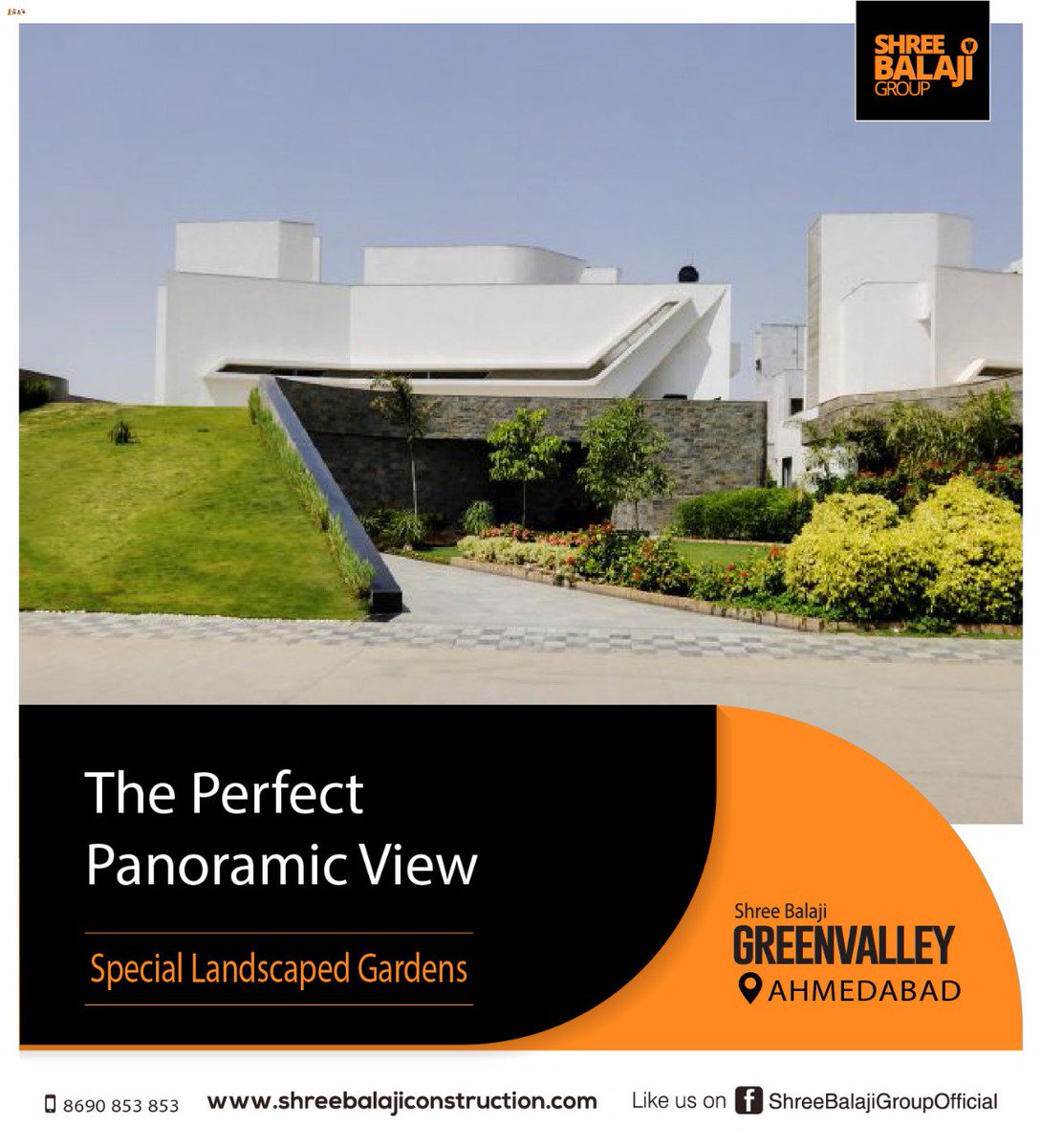 SBGreenValley's tweet photo. Well constructed by Shree Balaji Group with love and comfort...Modern living at luxurious place called #GreenValley in Ahmedabad only.
For inquiry; call: 86908 53853
You can also visit our website: https://t.co/hVboeTUrDH 

#Ahmedabad #Gandhinagar #Property #Bungalow https://t.co/NpJLwczKce