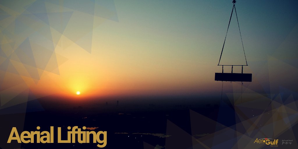aerogulf's tweet photo. Guess which #AerialService this is? - We offer #AirLifting services for #ConstructionSupport - #Dubai has over 25% of all the world’s #Cranes #Facts
Now, #HelicopterLifting can reach places a crane cannot - #ACInstallation We have done ✅ #airliftingservices #civilengineering https://t.co/a5E41JfLRN