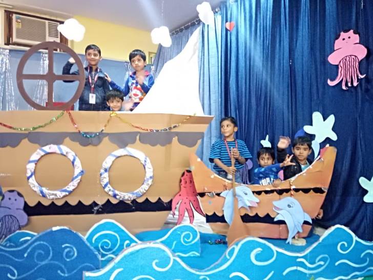 stedmundsschool's tweet photo. Students celebrated Childrens' day #interhousecompetition #theme #contest #primarysection #baachpan #middlesection #naisochmodernIndia #melodiousatmosphere #breathtakingperformances
#preprimary #mermaid #fish #aquaticanimals #Crabgrabstheball #Jaipur https://t.co/ezNhRXlOKD