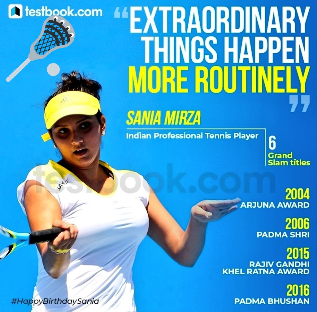 Happy birthday to you dear tennis star sania Mirza 