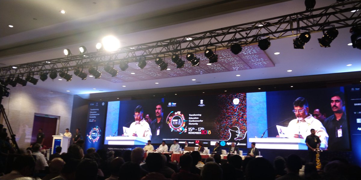 Saisudhatales's tweet photo. 'Education must be fun and not a punishment. The best schools and universities will be in Andhra Pradesh. Children will enjoy learning. '
Absolutely impressed with the vision and clarity of the Chief Minister of Andhra Pradesh. #TECH2018 #kindnessmatters #YESpeace https://t.co/MzQ8kpz9sd