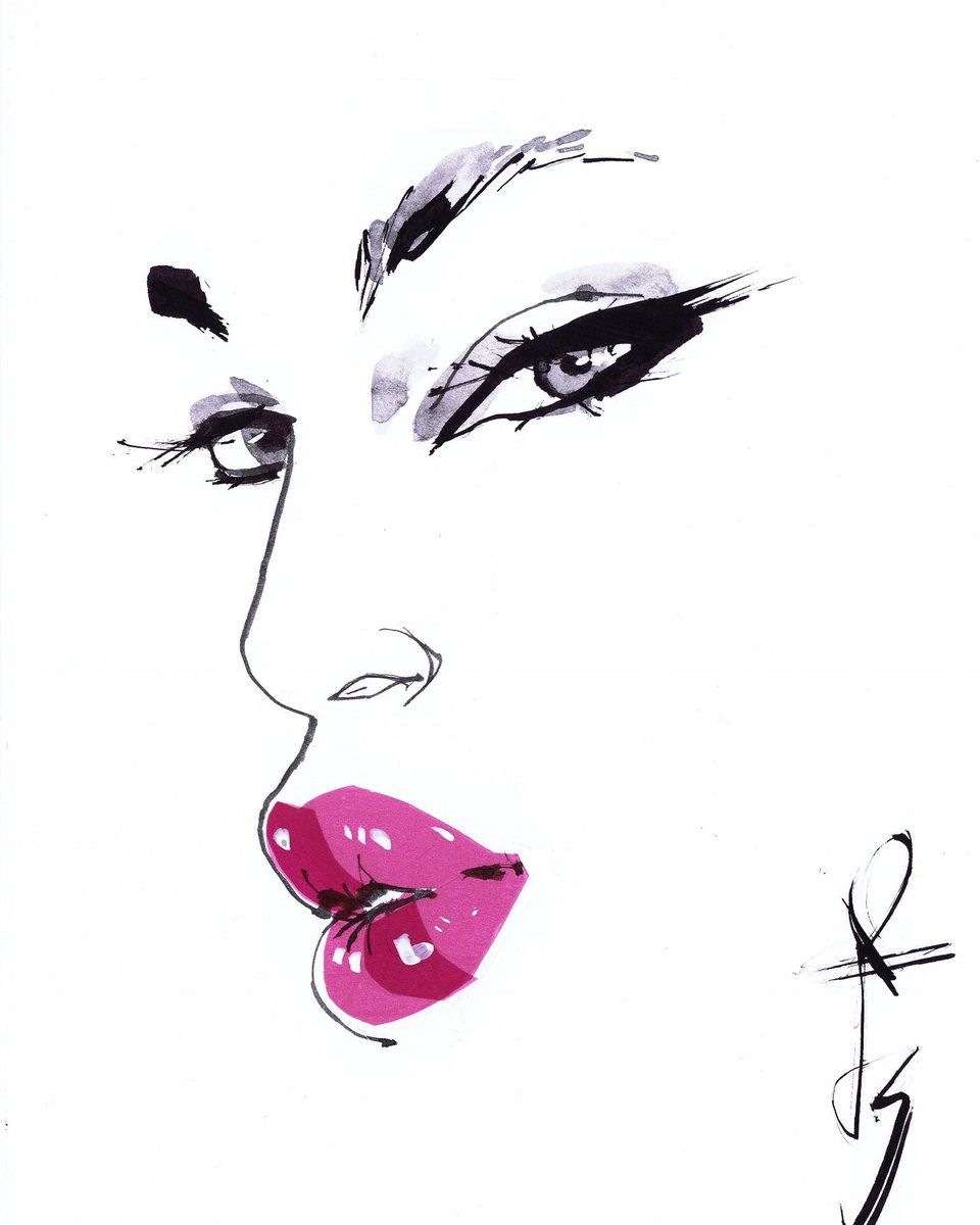 JABissett's tweet photo. I can now reveal my 2 anonymous artworks donated to @heartresearchuk for their #anonartproject- meet Martha &amp; Winnie. Helping to raise funds for A most worthy cause. Can’t wait to hear their final amount! #charityartauction #fashionillustration https://t.co/aTtVi11sUe