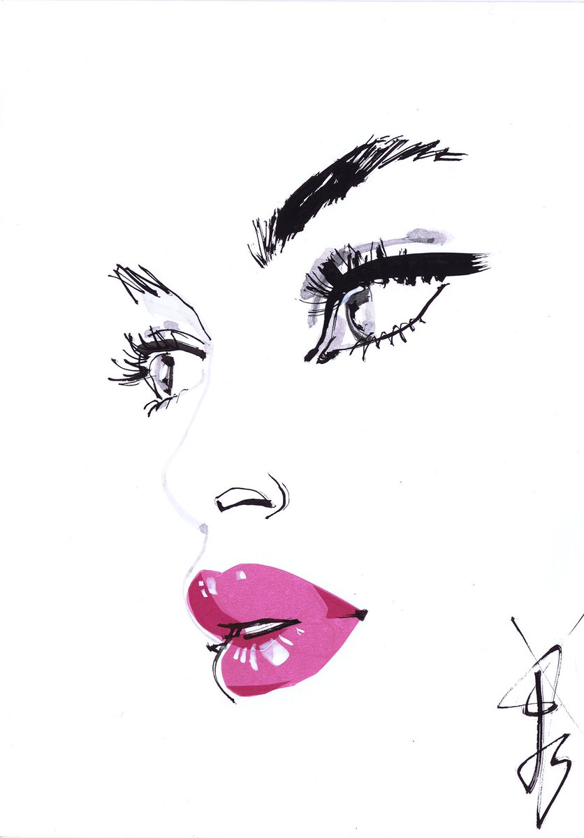 JABissett's tweet photo. I can now reveal my 2 anonymous artworks donated to @heartresearchuk for their #anonartproject- meet Martha &amp; Winnie. Helping to raise funds for A most worthy cause. Can’t wait to hear their final amount! #charityartauction #fashionillustration https://t.co/aTtVi11sUe