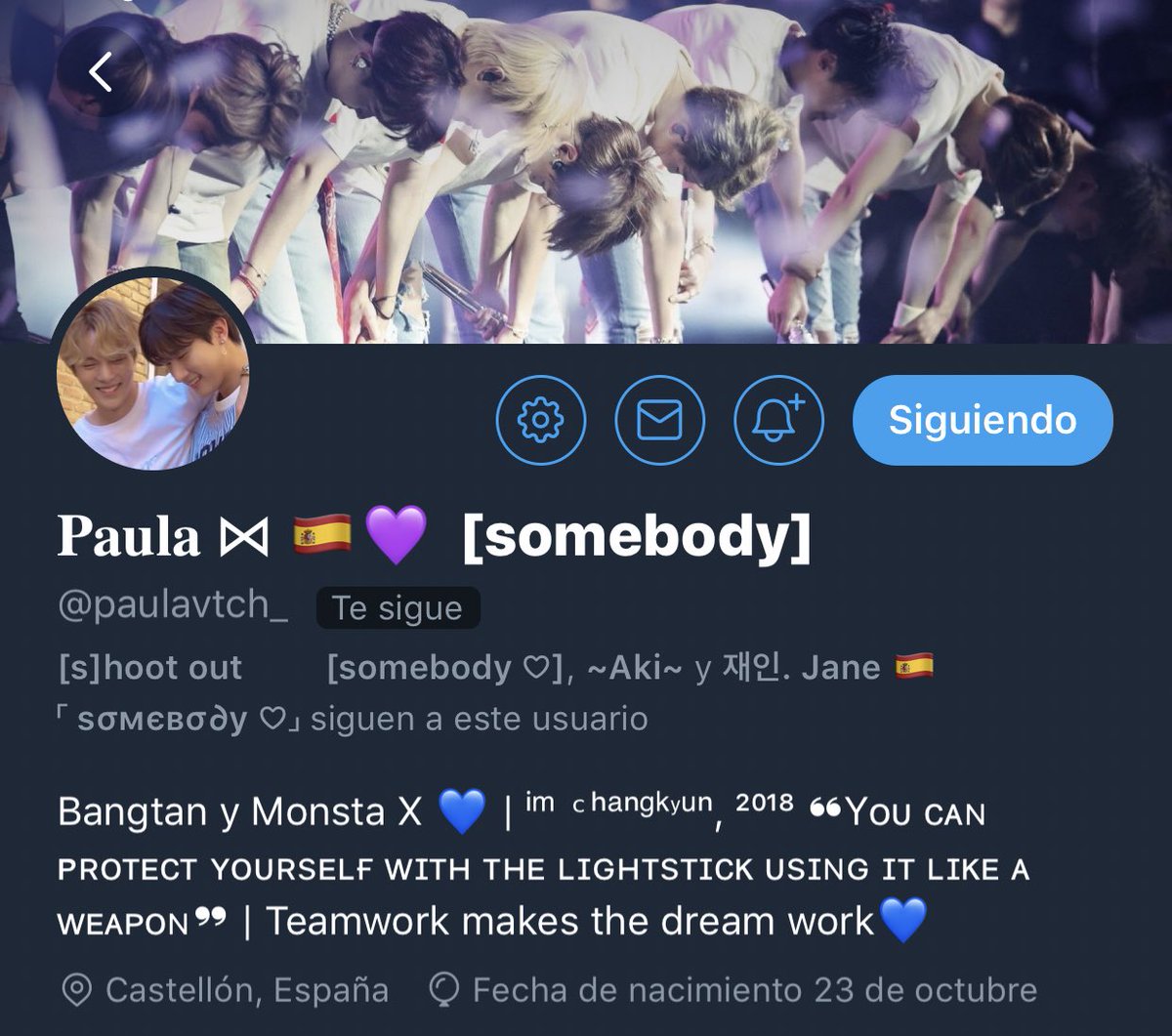 21stSomebodys's tweet photo. Seguimos sumando 😊😂

@the94sunshine @paulavtch_ https://t.co/pcCSgWUqez