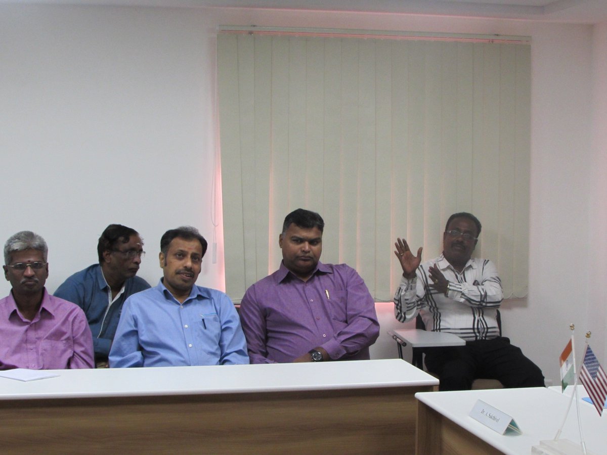 iaccindia's tweet photo. Indo-American Chamber of Commerce (@iaccindia ) had organized an Interactive Session with Directorate General of Foreign Trade on 14th November 2018 at the IACC Conference Room, #Chennai. #IndoAmericanBond #USTrade #Traderelation #InteractiveSession #IACCEvent #EventAlert #DGFT https://t.co/Gan2RIlJ31