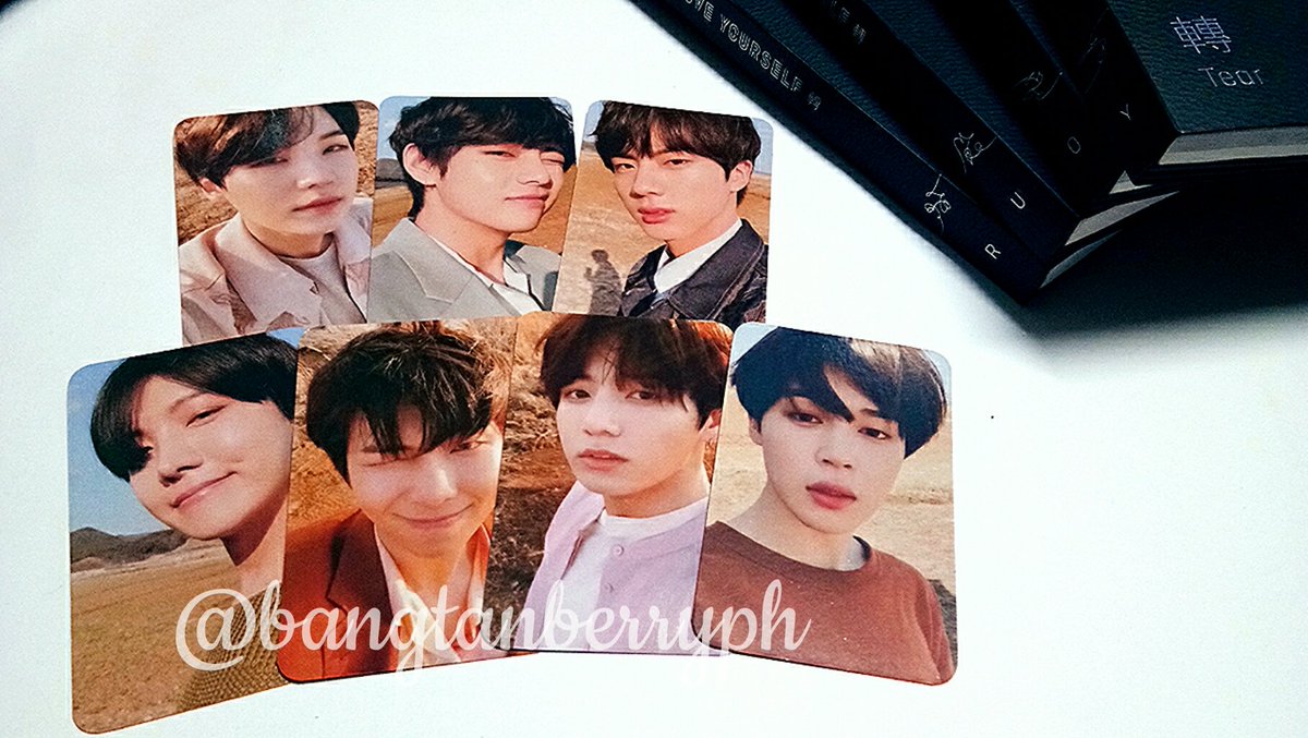 bangtanberryph's tweet photo. Love Yourself Tear Photocards Replica ~
P165 per version ⭐
DM us for orders.
Pre-order basis ♥ ~
#bts #btsphotocards #btsreplicards #replicards #BTSARMY #bangtanberryphpreorder https://t.co/rdPiwKFJh2