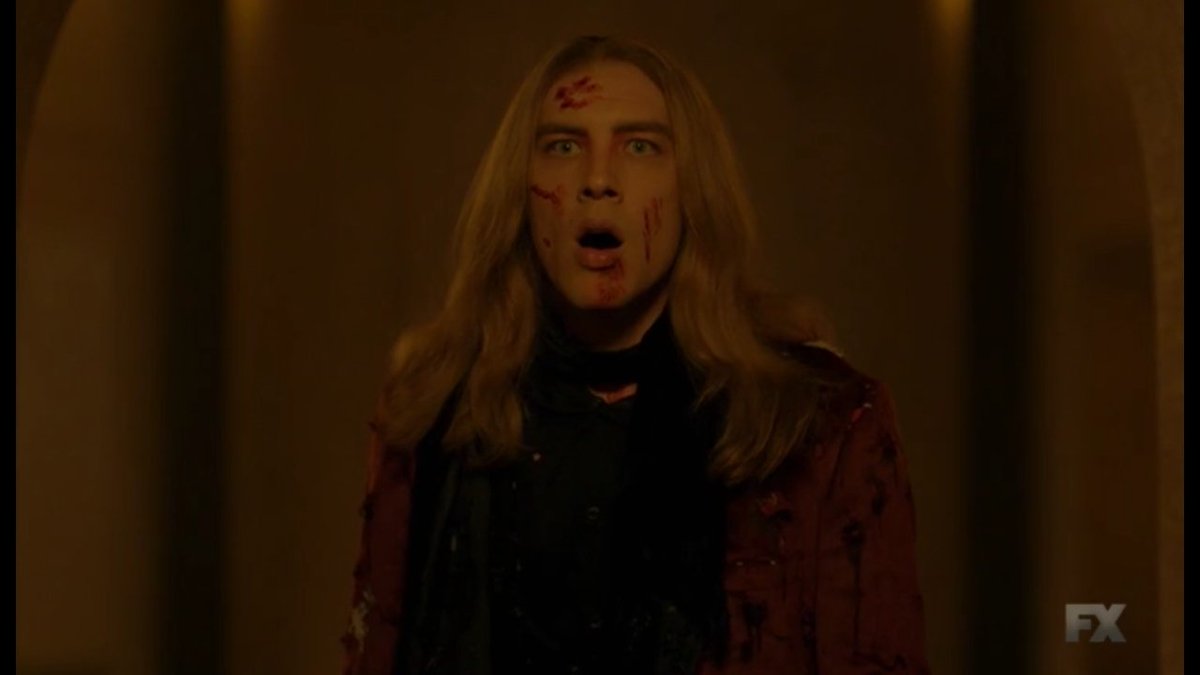 crucifiedllove's tweet photo. This is one of the most memorable moments in the entire American Horror Story.

#AHSApocalypse https://t.co/RrxDX7FjFP