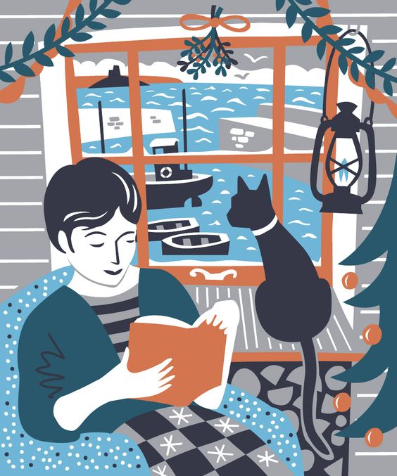 ImpressaG's tweet photo. #Buenosdías y #felizjueves empezamos el día con extra de café y ojo que estamos en alerta, así que cuidado en carretera y no olviden el paraguas 😉📚☔️  Ilustración Seasalt's Matt Johnson https://t.co/UmSdVCdAQy