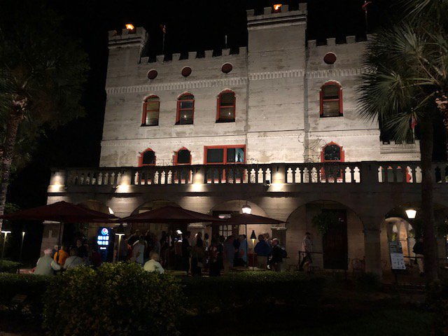 ECGreenway's tweet photo. Thank you @FlHistoricCoast and all of the sponsors for the reception last night for our Week a Year Tour cyclists at @Ripleys. It was a wonderful introduction to this charming city! @StAugustineWine #WAY18 @staugrecord https://t.co/A33dGHRvUF