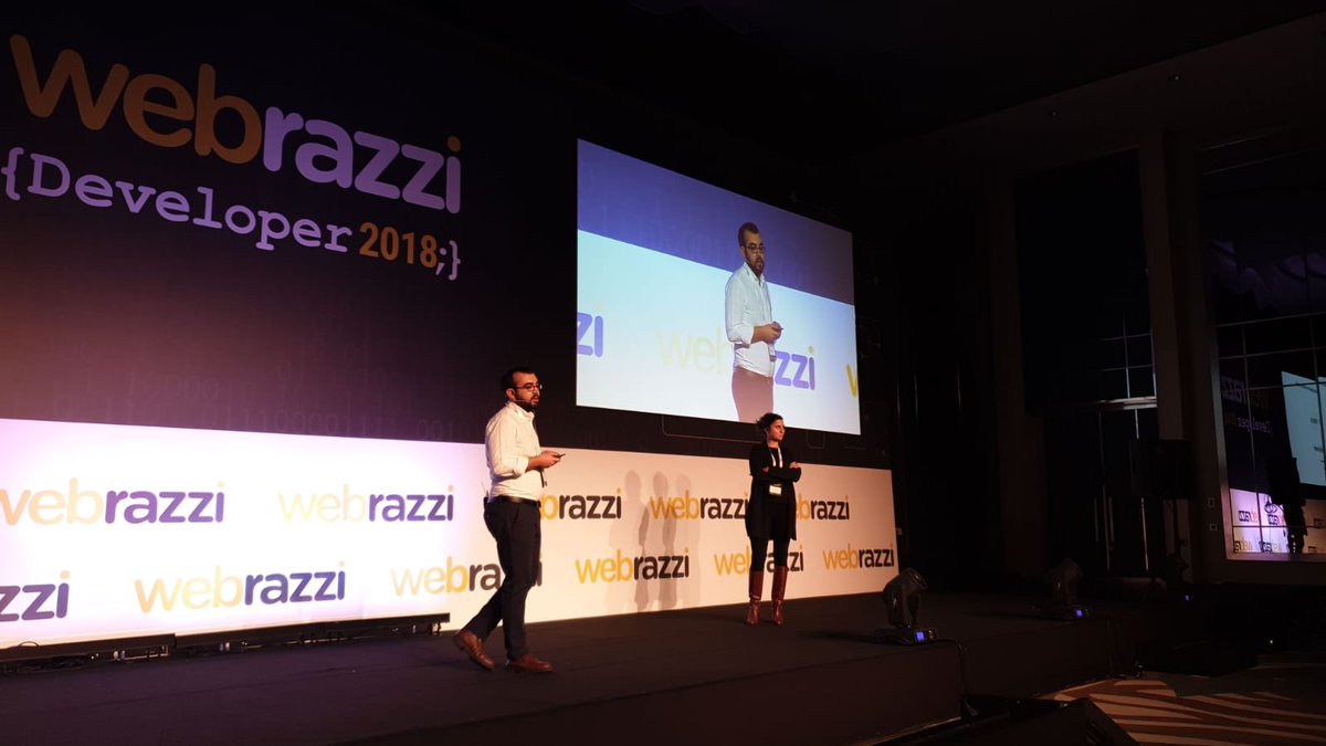 webrazzi's tweet photo. Sıra Commencis'te (@commencis)! İzlem Akman ve Ufuk Benlice Hızlı Değişen Mobil Dünyada Güncel Kalmak: Tasarım ve Teknoloji sunumuyla Webrazzi Developer 2018 sahnesinde! #developer18 https://t.co/lHWbedP98H