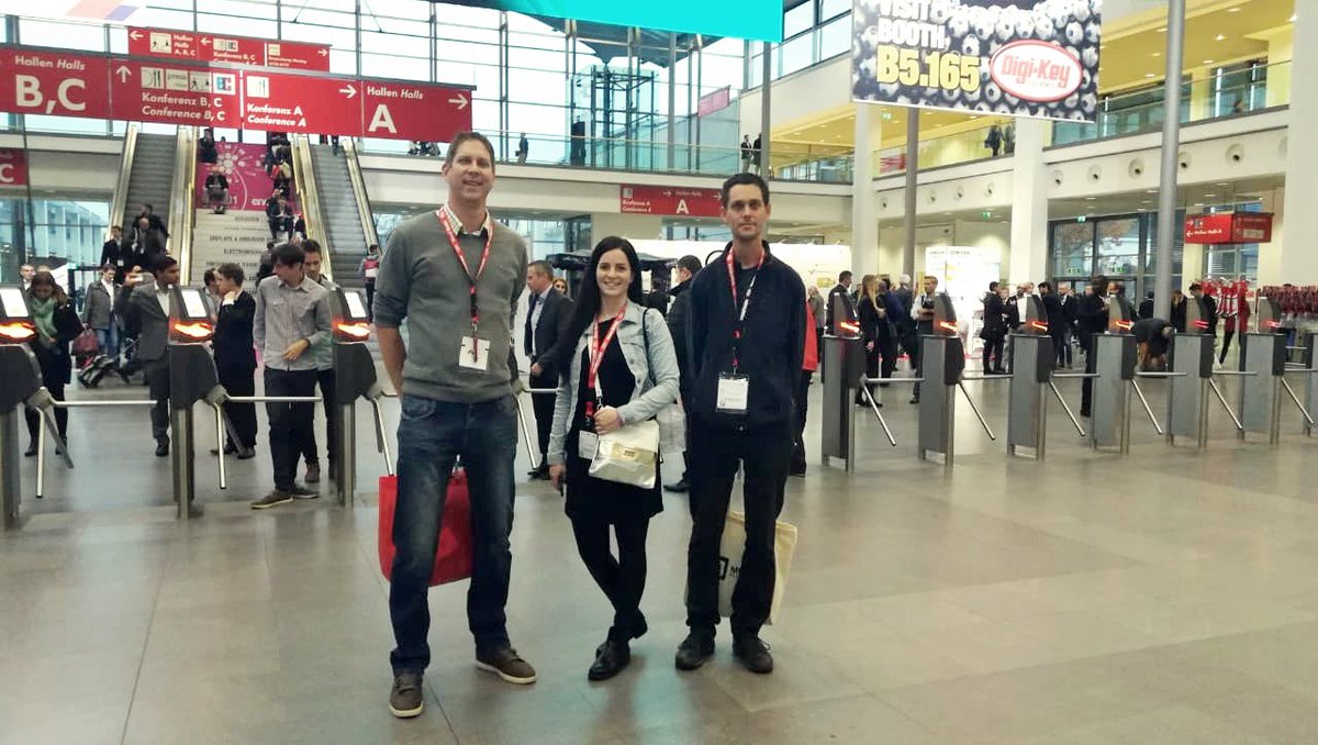 ukrphysics's tweet image. RT @PBNHungary: Our colleagues Attila, Evelyn and Péter from #AMLABhungary division are currently at @electronicaFair 2018 in #Munich to learn about the #electronics industry&apos;s full spectrum of #technologies, trends, products and solutions. #electronicaF…
