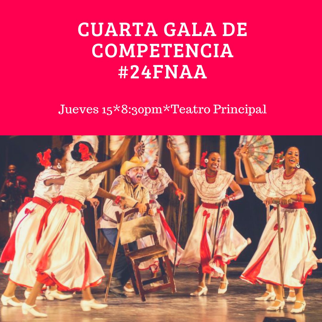 FeuCuba's tweet photo. #Cuba Hoy multipremiado Conjunto Artístico Maraguán de la @uc_camaguey @FeuCamaguey actuará en Gala de competencia final del #24FNAA #SienteMiArte #SienteLoCubano #HacemosCuba #CubaEsCultura #SomosFEU @CubaCultura @siempreconcuba @rpalmero1 @ChoyLajes @DorytaLinares @DiazCanelB https://t.co/5W6vIP7pAj