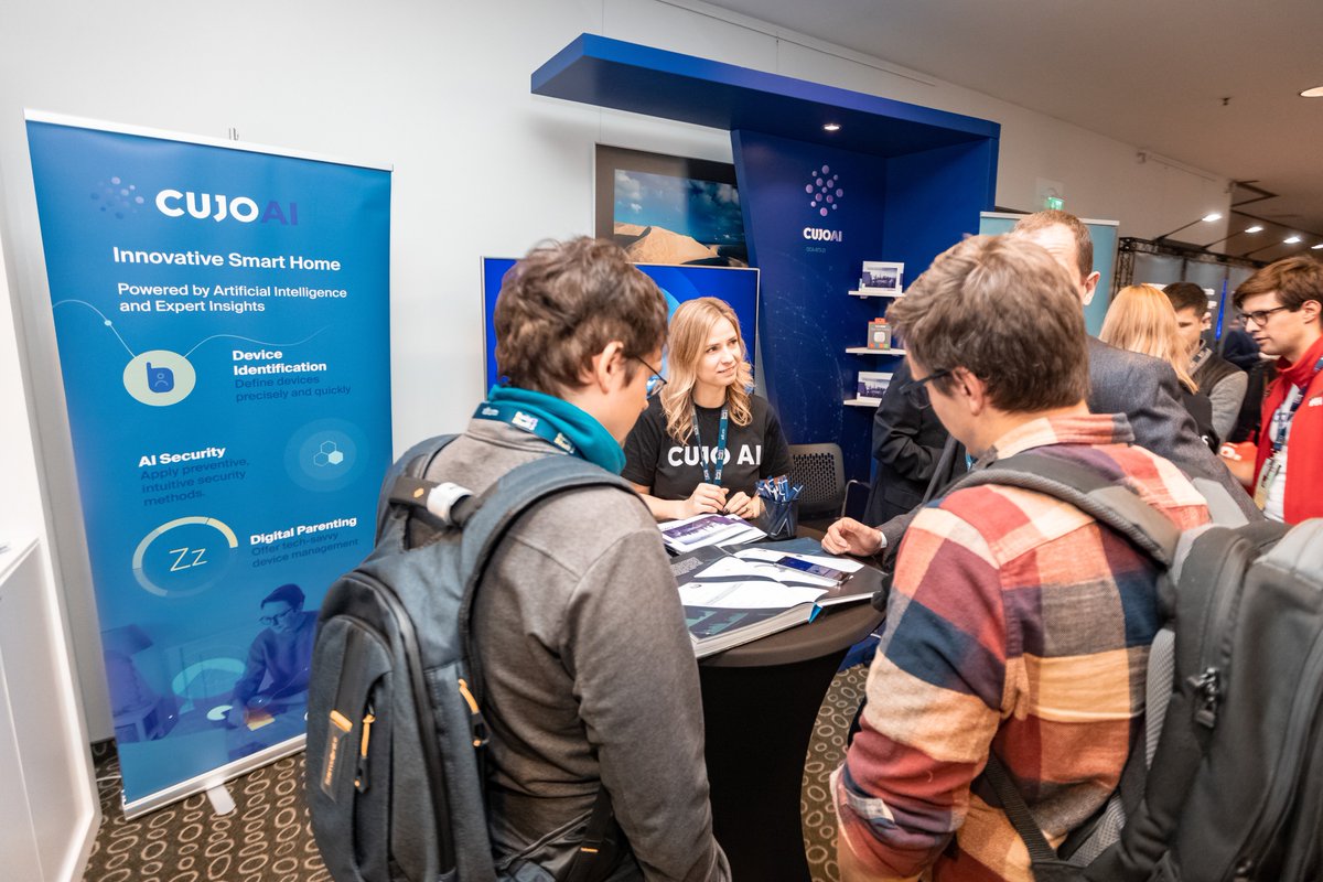 BuildStuffConf's tweet image. Connecting homes and transforming industries. Meet @CUJOAI at #buildstuffLT conference. The company is closely working with giant network operators to develop and deliver AI driven solutions powered by machine learning and real-time data. #CUJOAI