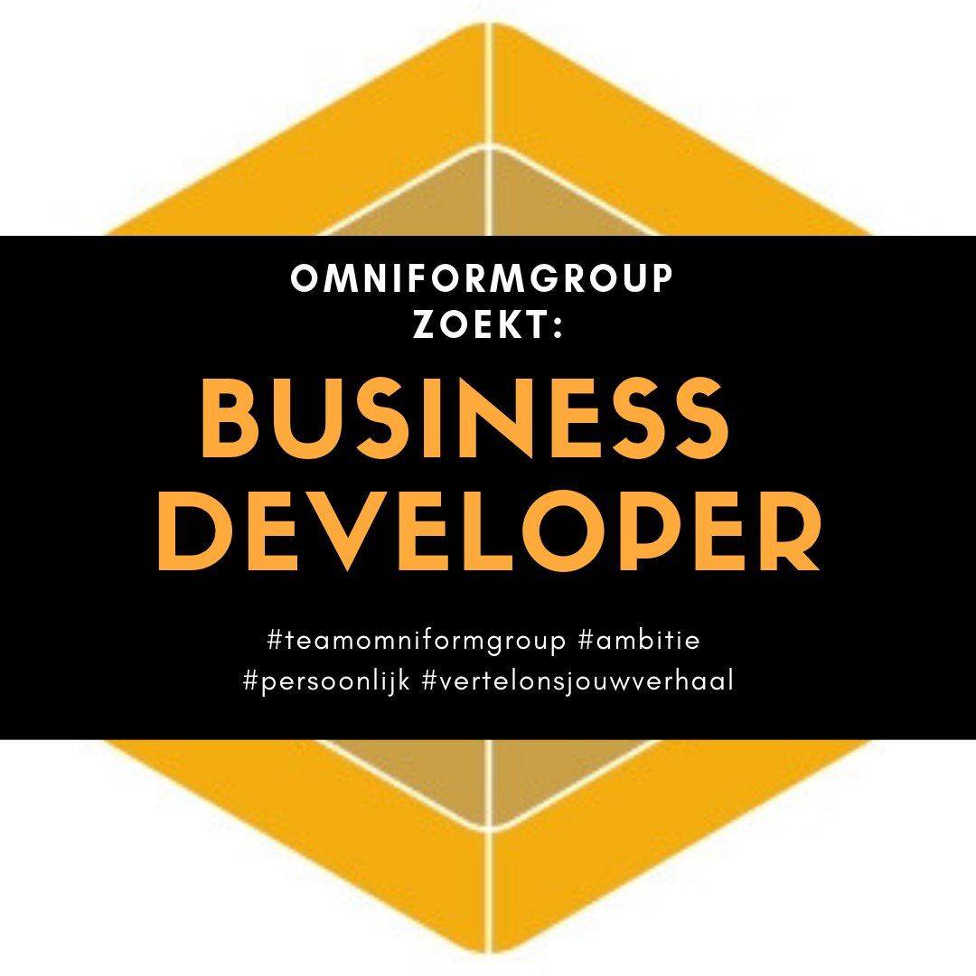 Ben jij die ondernemer die wij zoeken? #teamomniformgroup
bit.ly/2zTdLsb