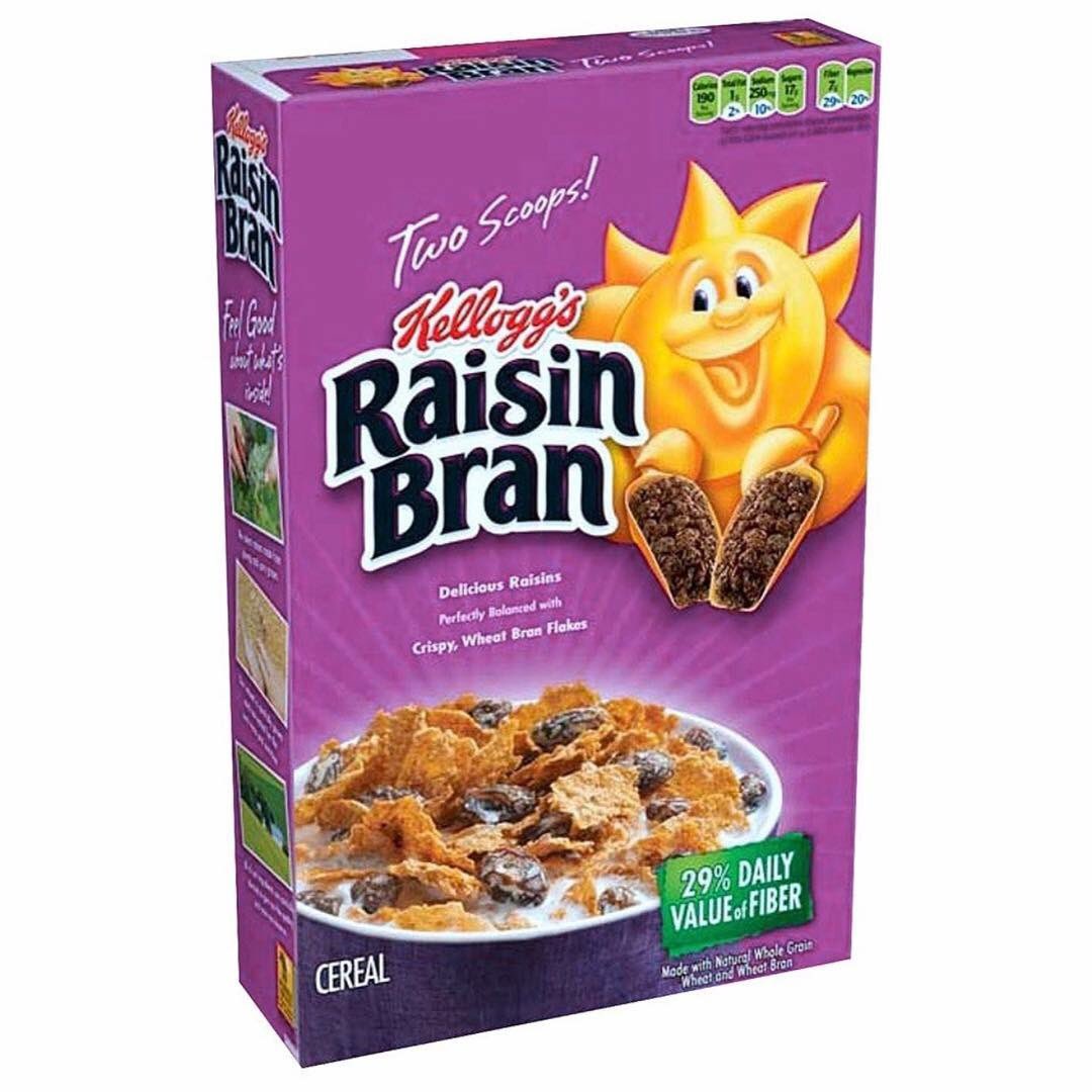 3 Count Intern Mark on Twitter "Today is national Raisin Bran cereal