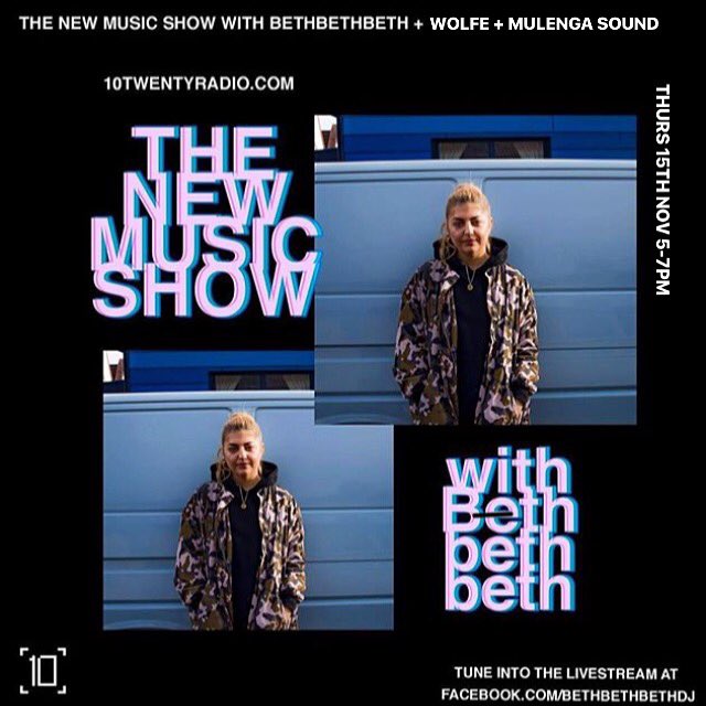 SPEKTRALSOUNDuk's tweet photo. Check out #thenewmusicshow with @bethbethbeth__  on @10TwentyRadio TONIGHT from 5-7PM to hear exclusive Mulengasound tracks &amp; chat about forthcoming #FutureSubmergence EP on @fareastsound https://t.co/WFhLk3167n
