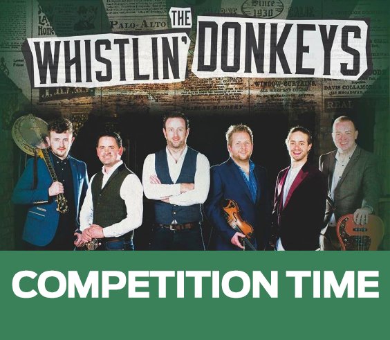 PatKirkLtd's tweet image. IT'S COMPETITION TIME OVER ON FACEBOOK

This month we’ve teamed up with local talent, @thewhistlin_ donkeys, who have recently released their new album ‘Live at the Mandella Hall’ 🎶

GO CHECK IT OUT!
buff.ly/2DcG7T6