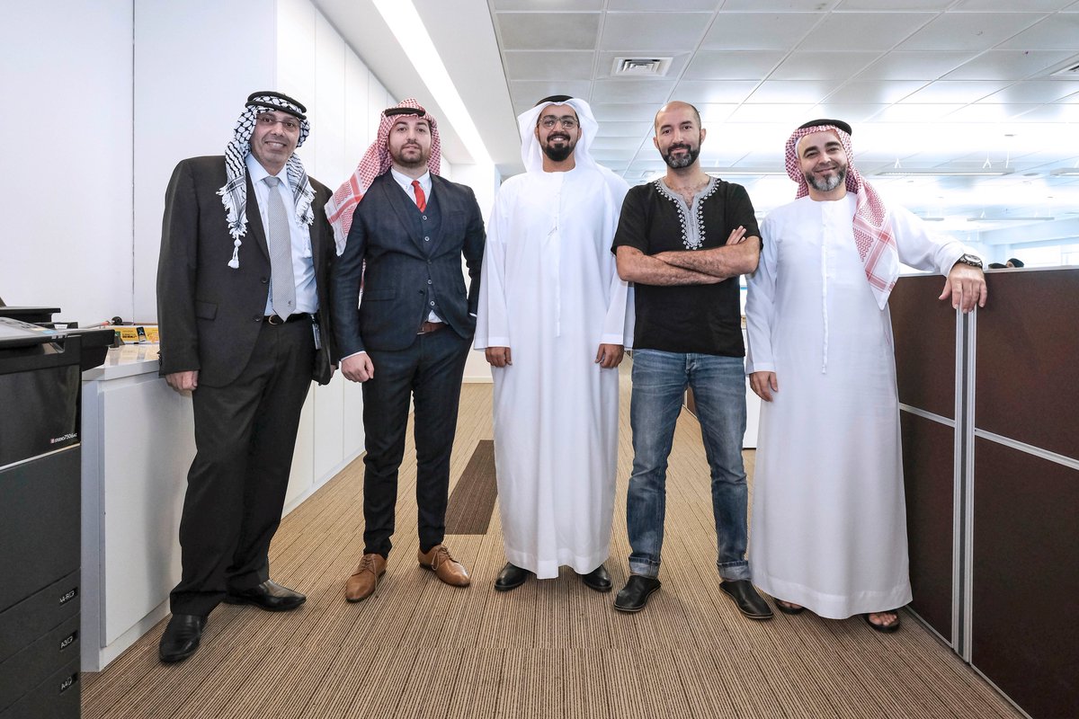 AbuDhabiDMT's tweet photo. In celebration of the Tolerance Week, #ad_dpm executives directors visited the different sectors and expressed their pride of the richness and diversity that we have in #ad_dpm . #ToleranceWeek #ad_dpm https://t.co/qkyM0y2JzO