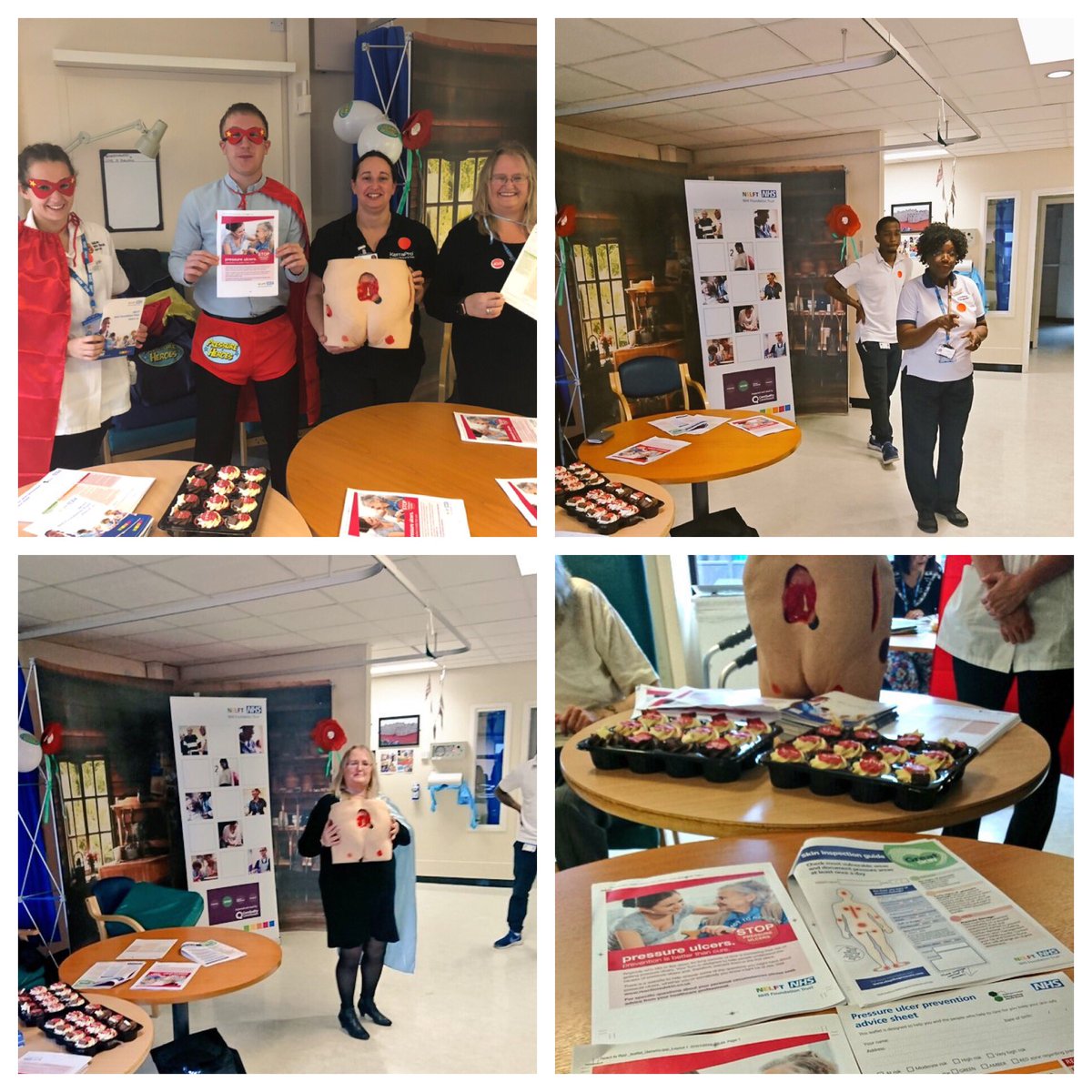 Just wrapping up our morning launching our patient education pack.  Keep Moving with the physios was a blast. Olive surrounded can shake those hips! #StopThePressure